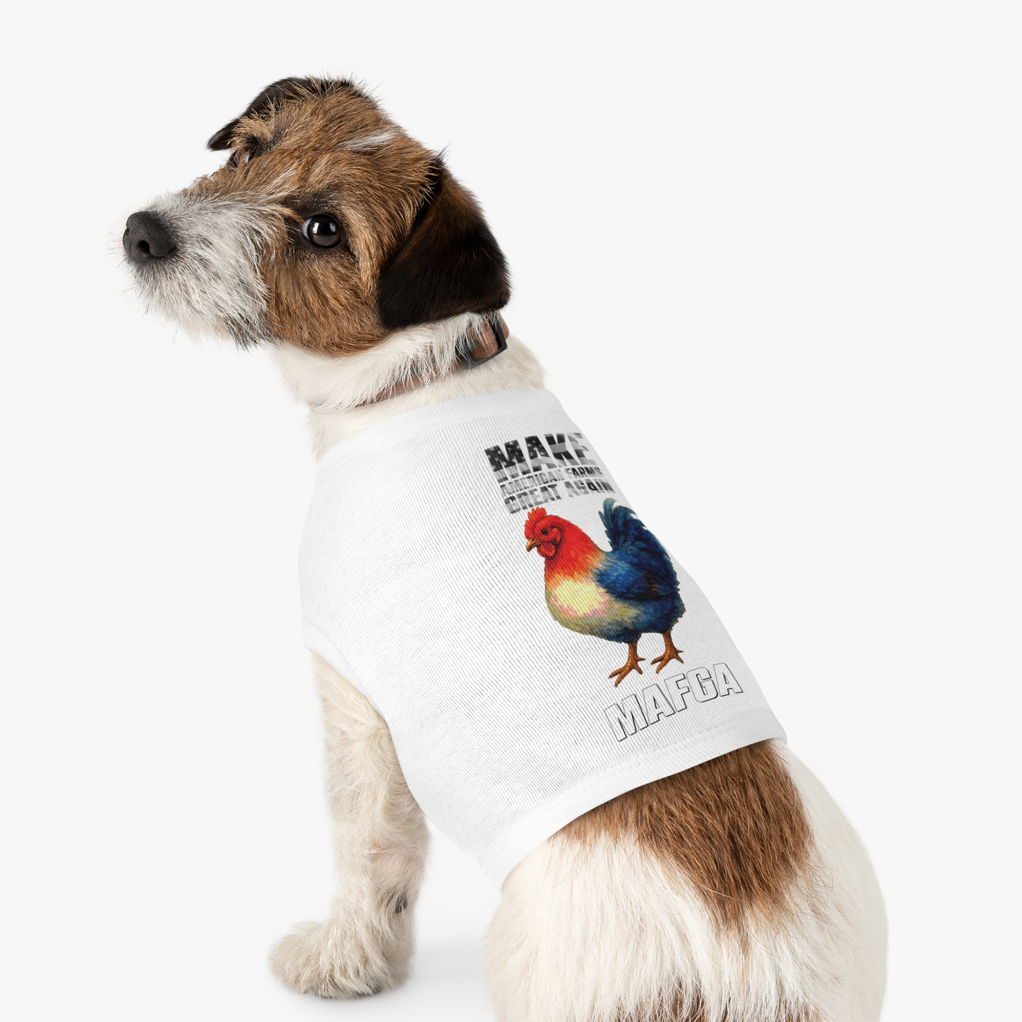 Colorful Rooster Pet Tank Top, Cute Dog Shirt, Funny Pet Apparel, Summer Pet Outfit, Gift for Pet Lovers, Cute Animal Clothing - Image 12