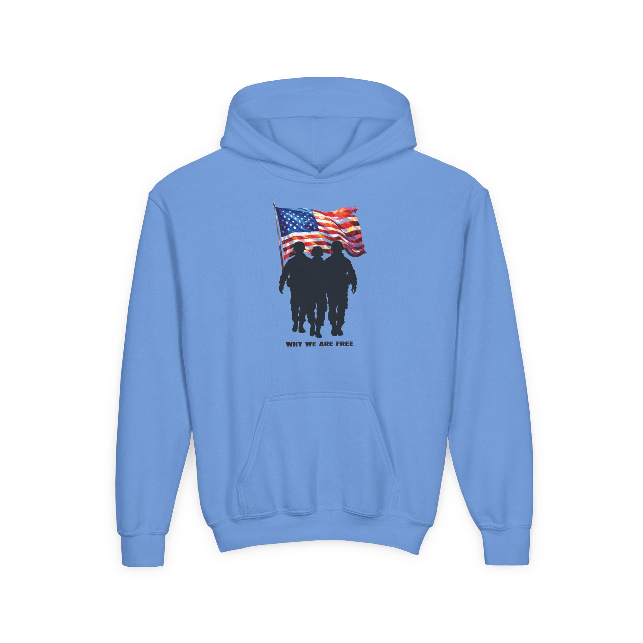 USA Spirit Youth Hoodie Sweatshirt - Image 37