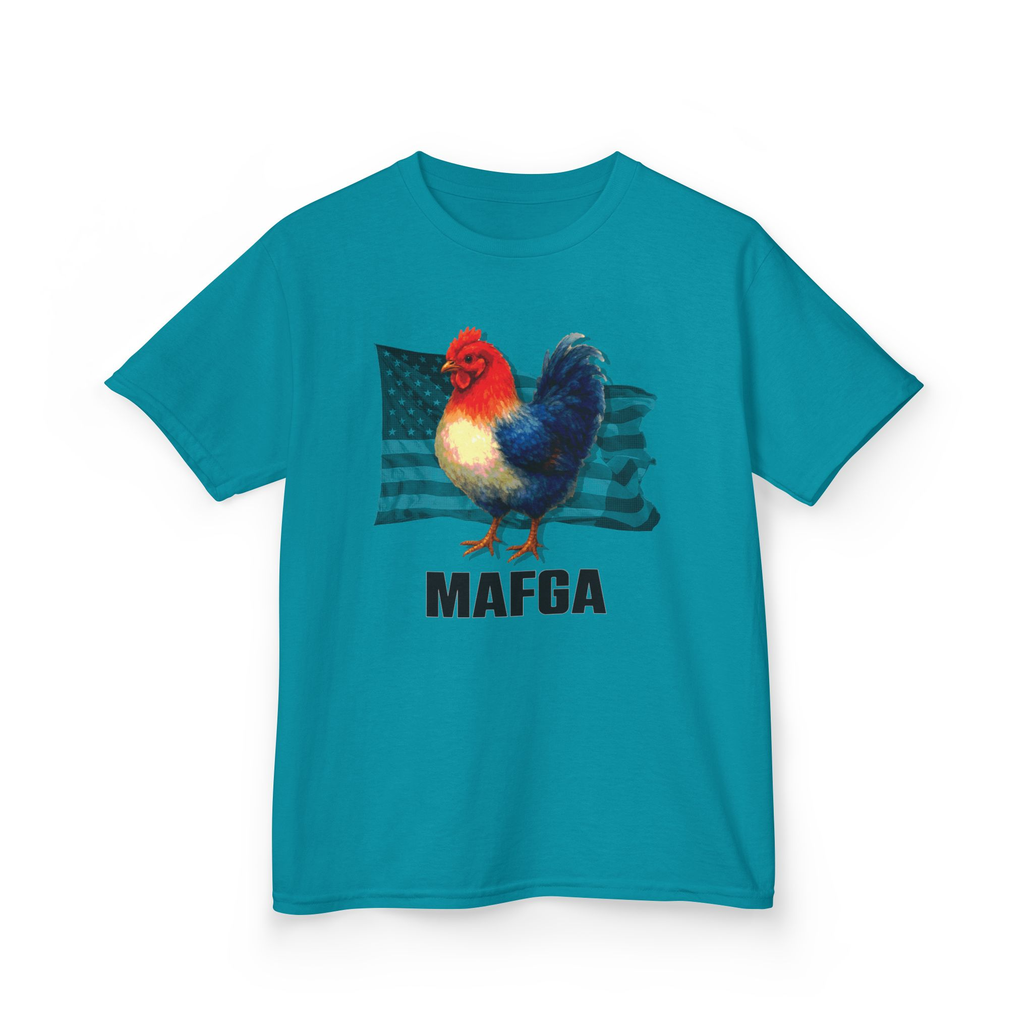 Kids Tee - Make American Farms Great Again Patriotic Design - Image 63