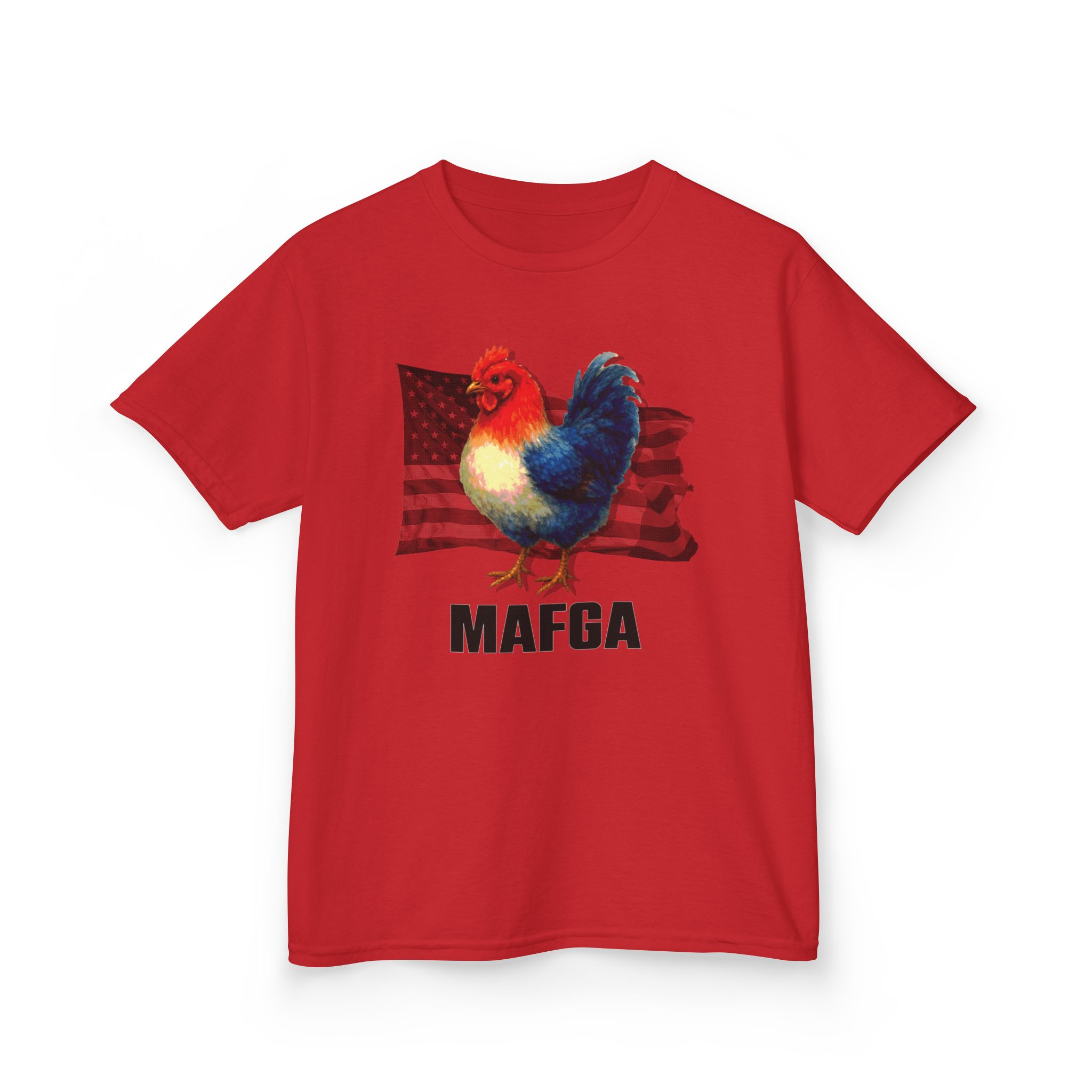 Kids Tee - Make American Farms Great Again Patriotic Design - Image 79