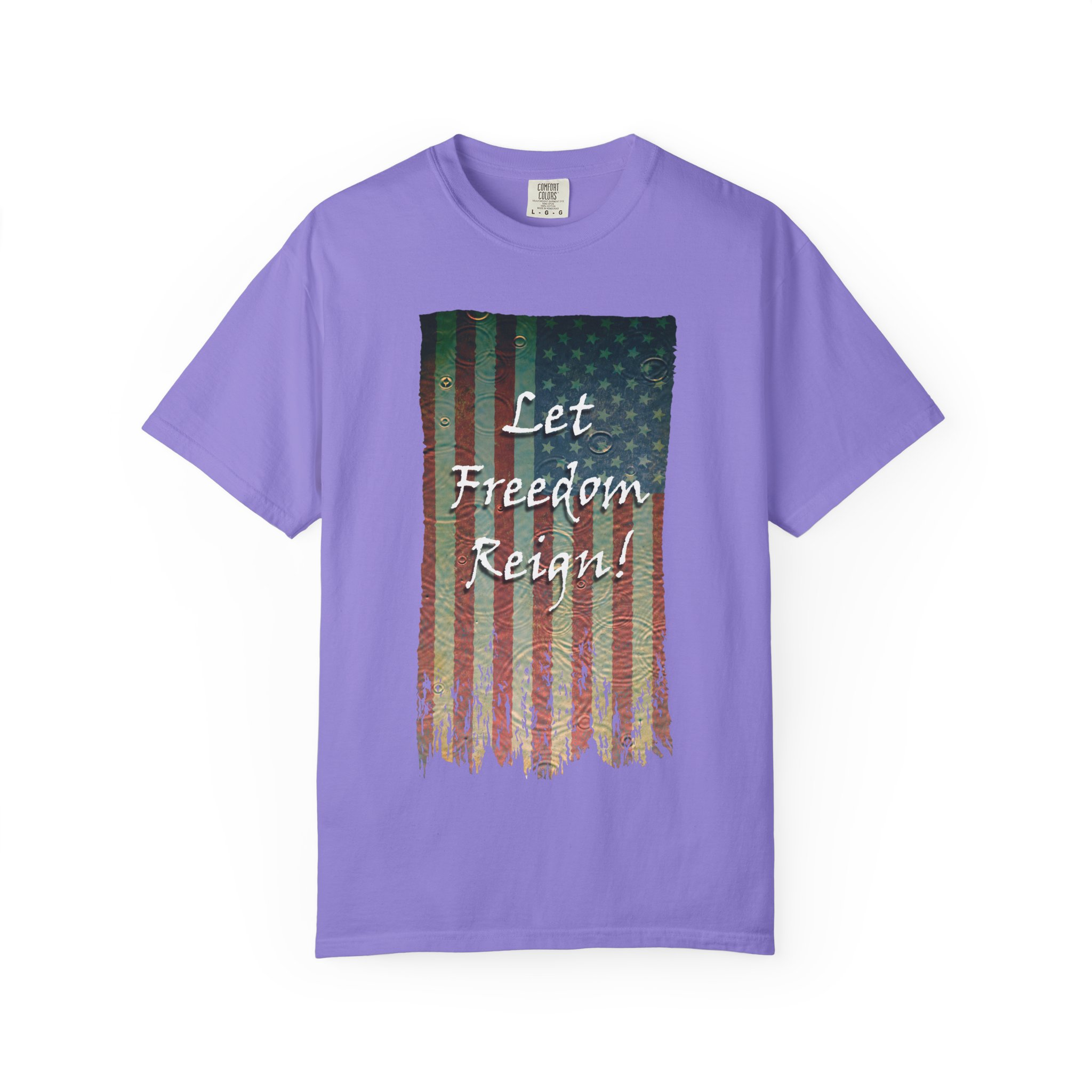Patriotic Graphic Tee - Let Freedom Reign! Unisex T-Shirt, Perfect for Fourth of July, Memorial Day, BBQs, Casual Wear, Gift for Patriots - Image 41