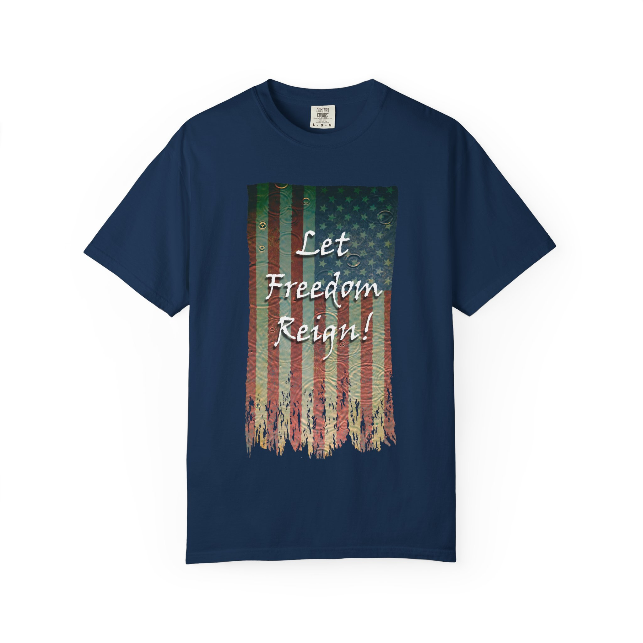 Patriotic Graphic Tee - Let Freedom Reign! Unisex T-Shirt, Perfect for Fourth of July, Memorial Day, BBQs, Casual Wear, Gift for Patriots - Image 37