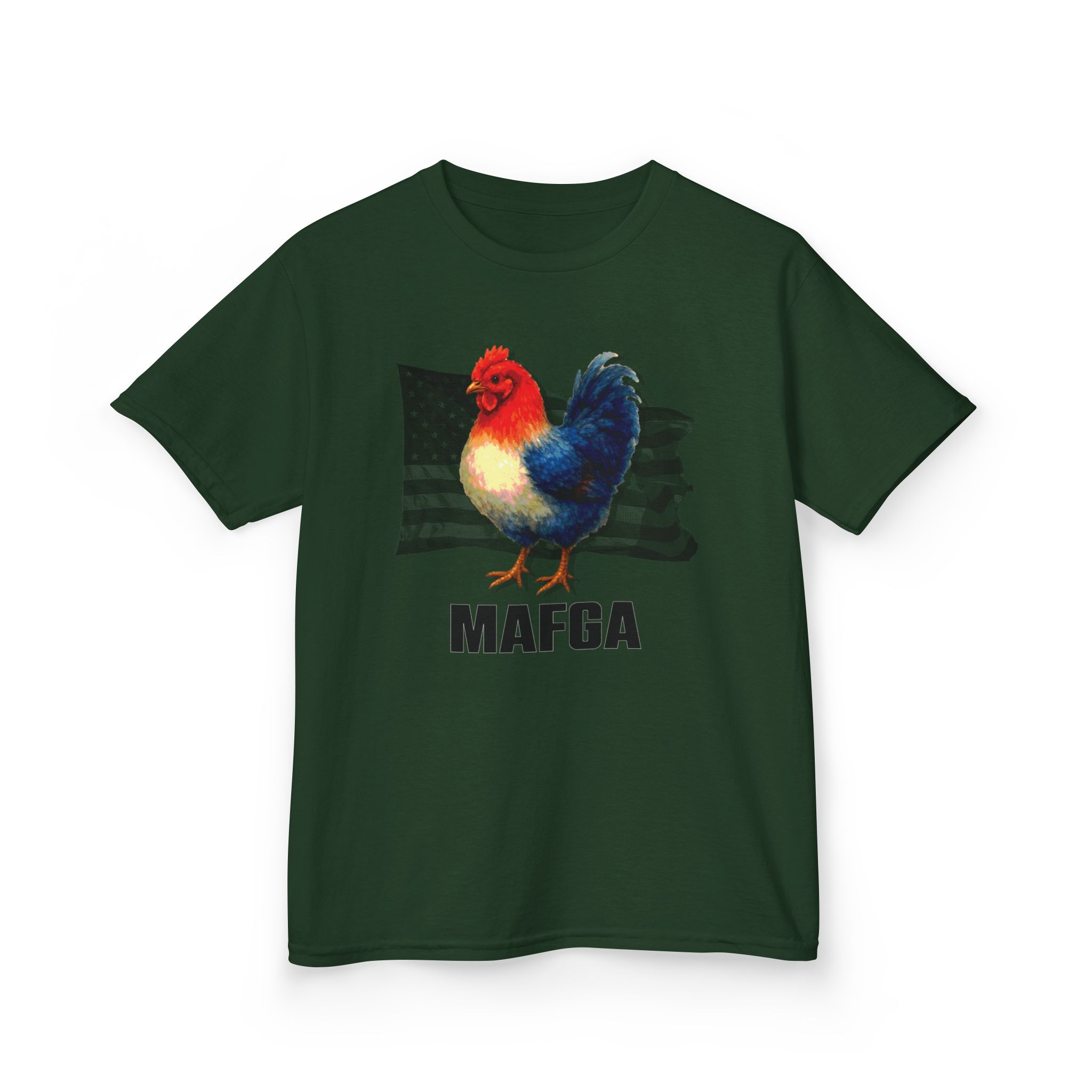 Kids Tee - Make American Farms Great Again Patriotic Design - Image 51