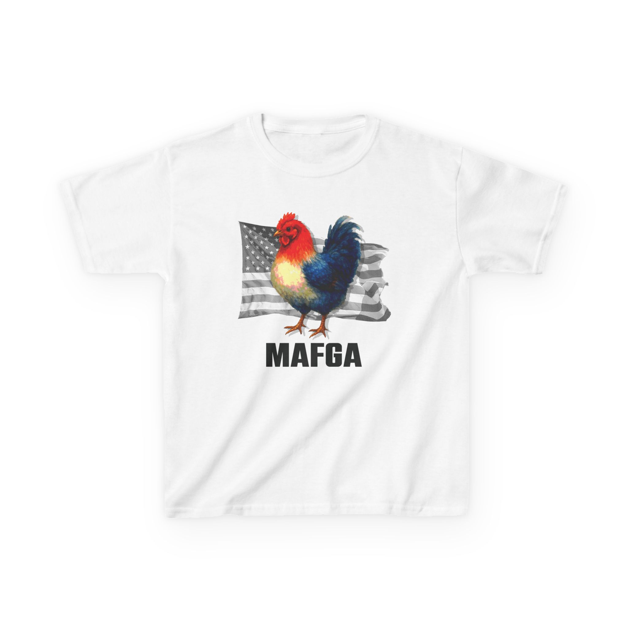 Kids Tee - Make American Farms Great Again Patriotic Design