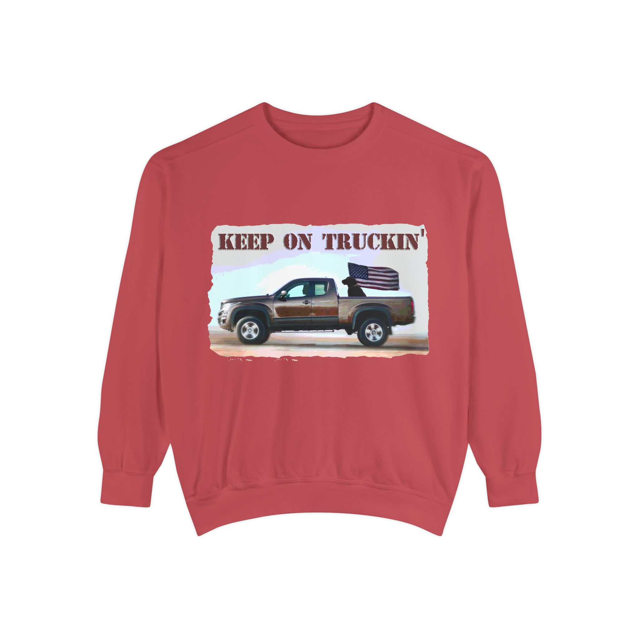 Sweatshirt Keep On Truckin' Vintage Unisex - Image 65