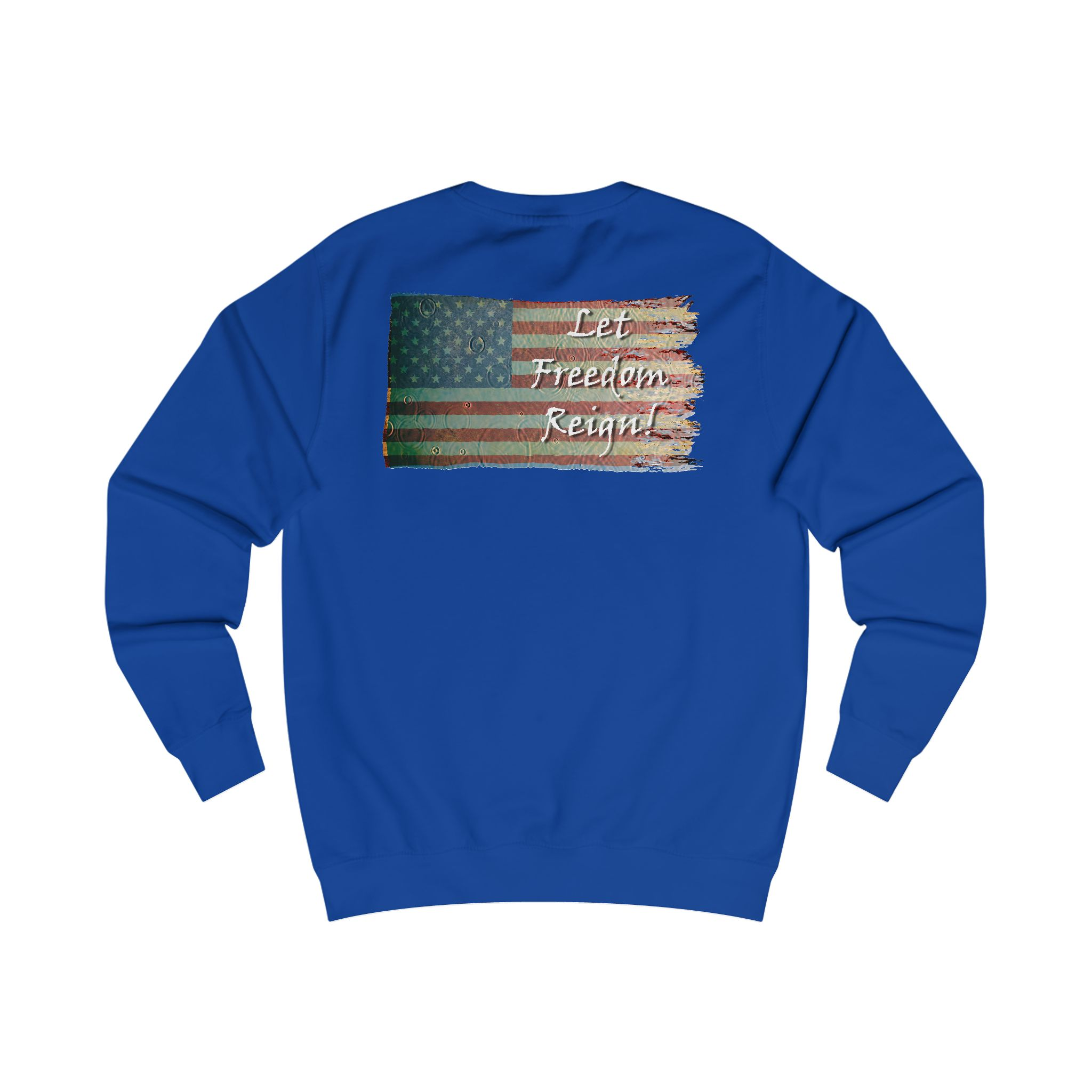 Patriotic Unisex Sweatshirt | Freedom USA Flag Graphic, Casual Wear, Gift for Veterans, Independence Day Apparel, Cozy Layering - Image 18