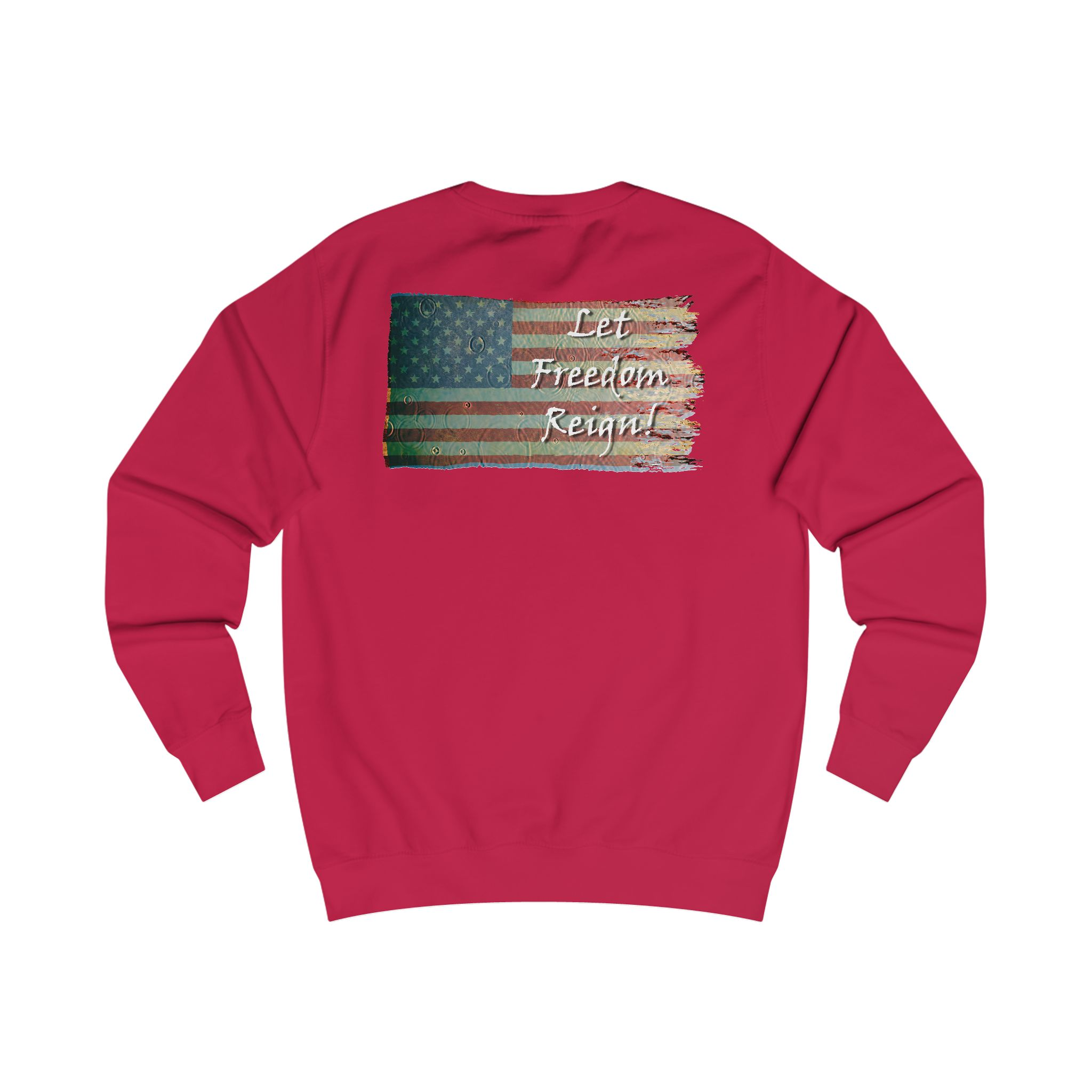 Patriotic Unisex Sweatshirt | Freedom USA Flag Graphic, Casual Wear, Gift for Veterans, Independence Day Apparel, Cozy Layering - Image 20