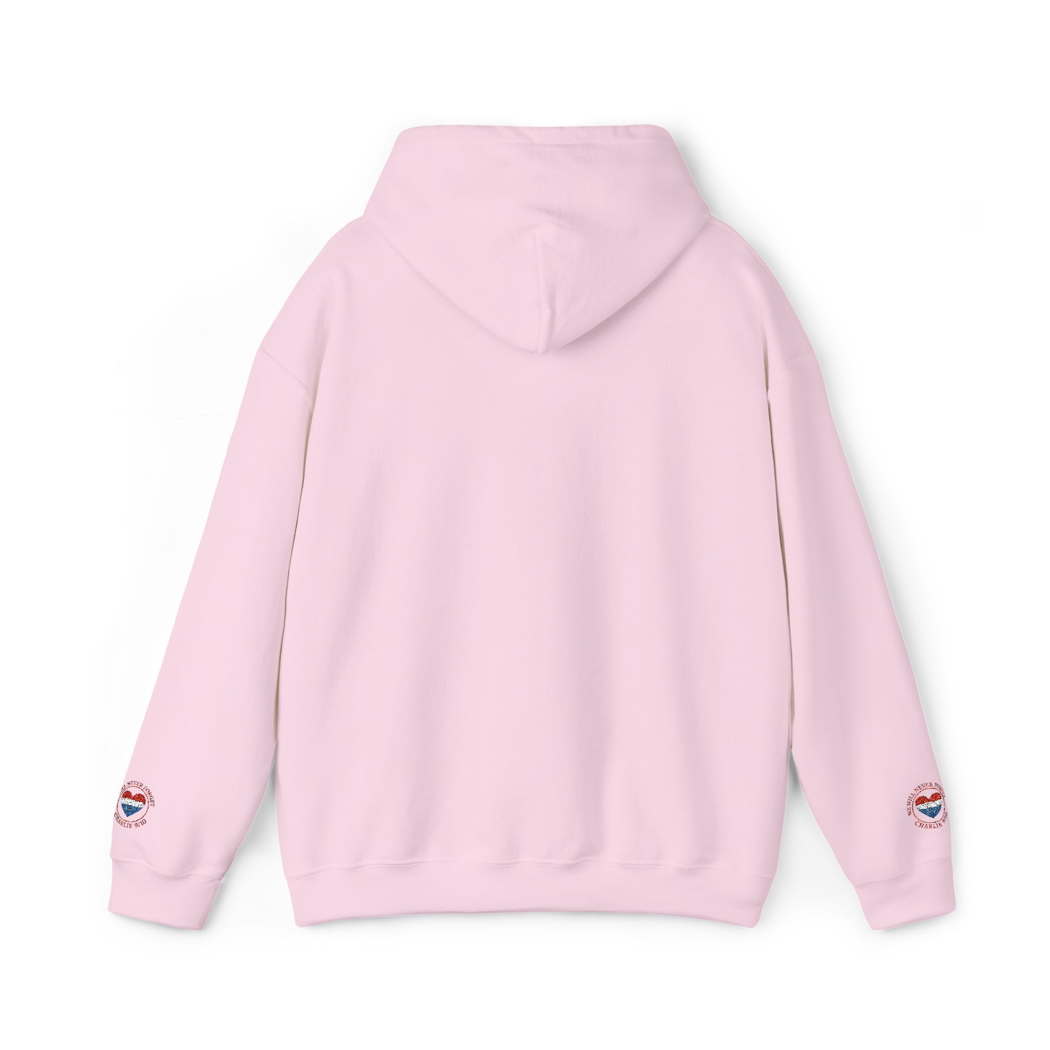 Hooded Sweatshirt - Never Forget Charlie Kirk Design - Image 30