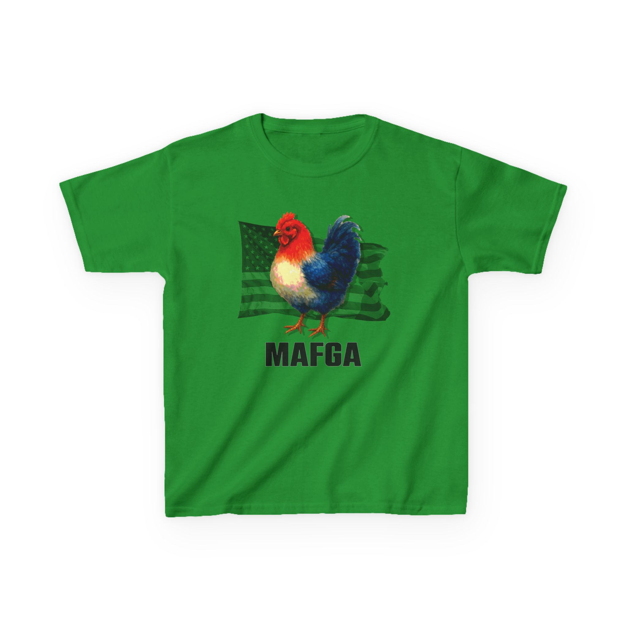 Kids Tee - Make American Farms Great Again Patriotic Design - Image 53