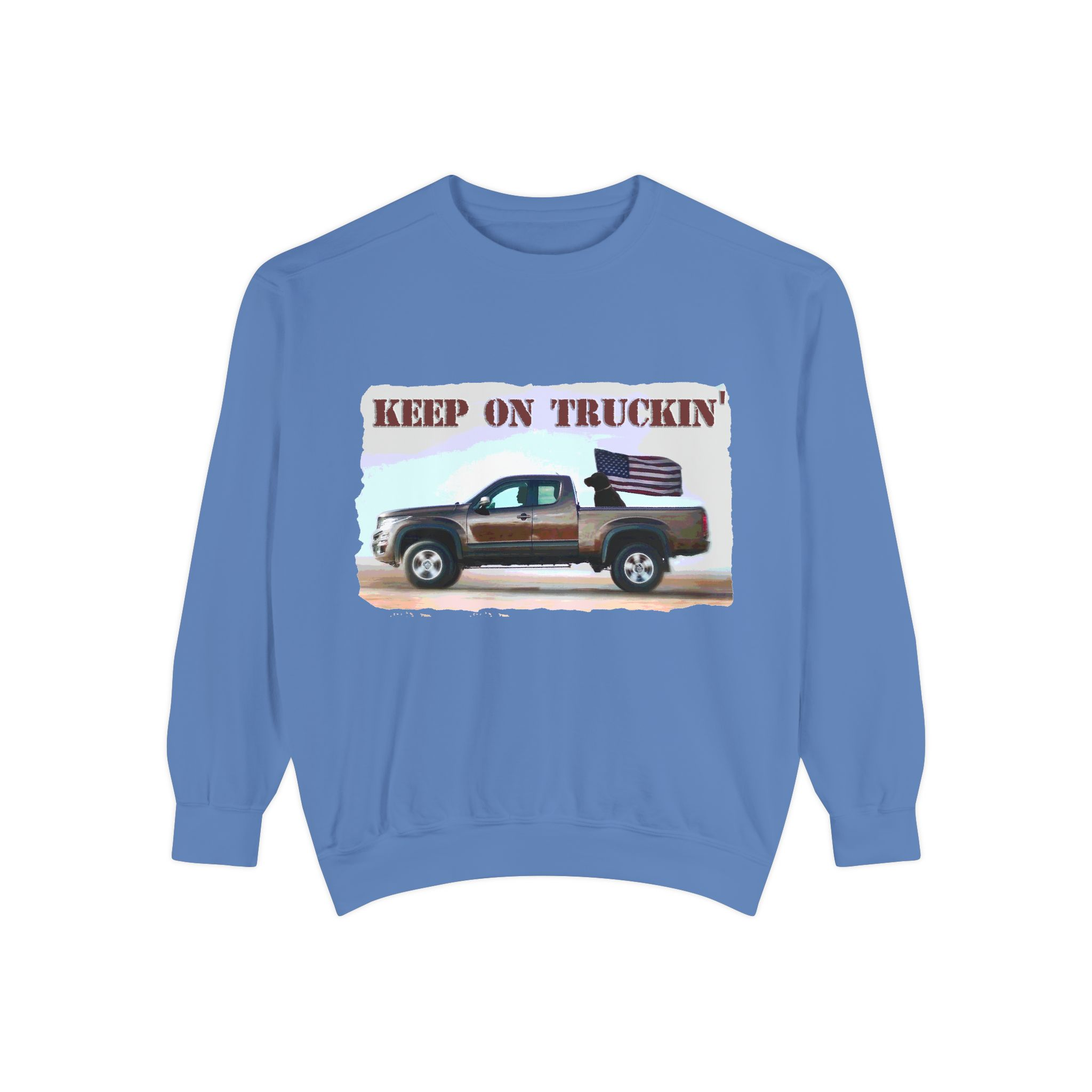 Sweatshirt Keep On Truckin' Vintage Unisex - Image 45