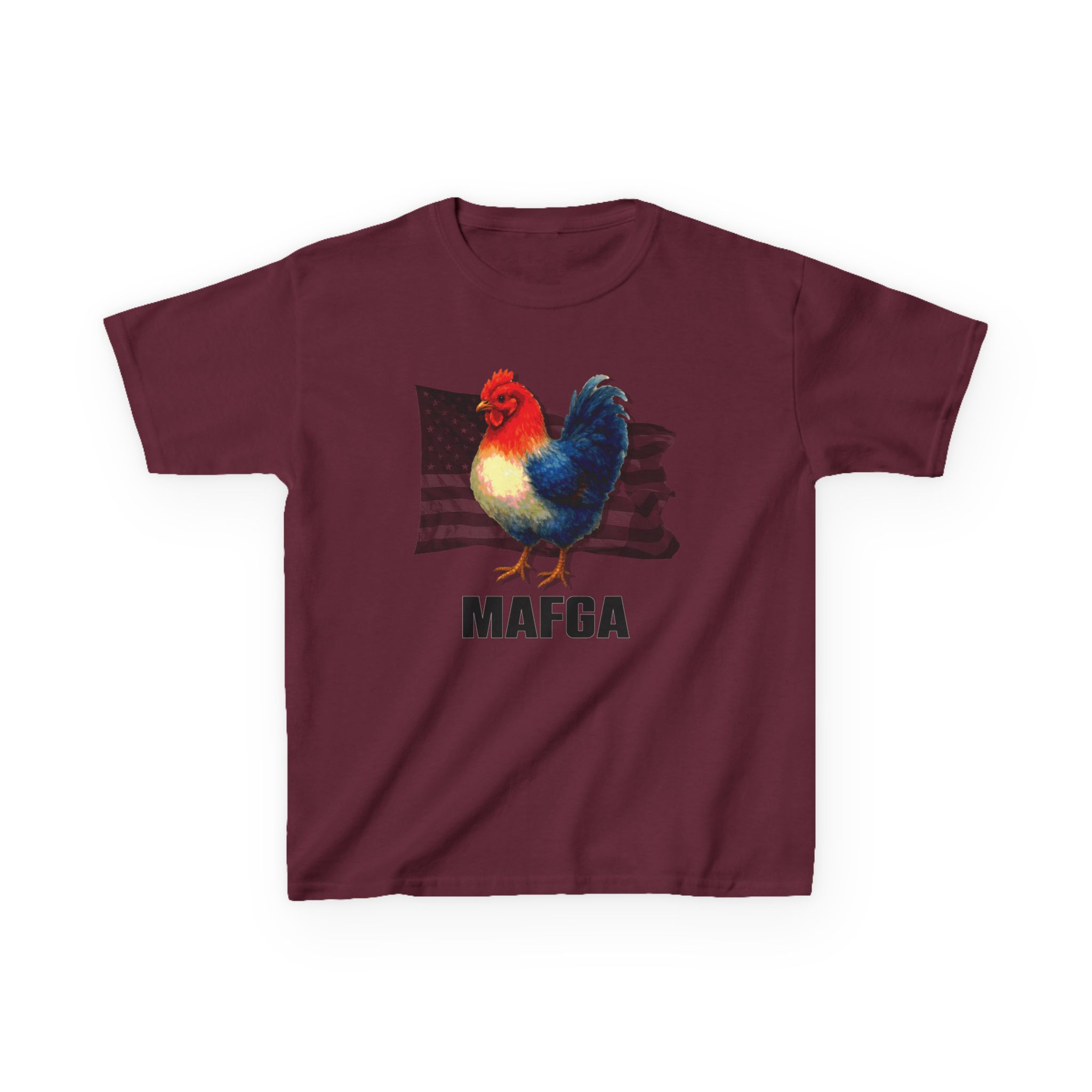 Kids Tee - Make American Farms Great Again Patriotic Design - Image 37