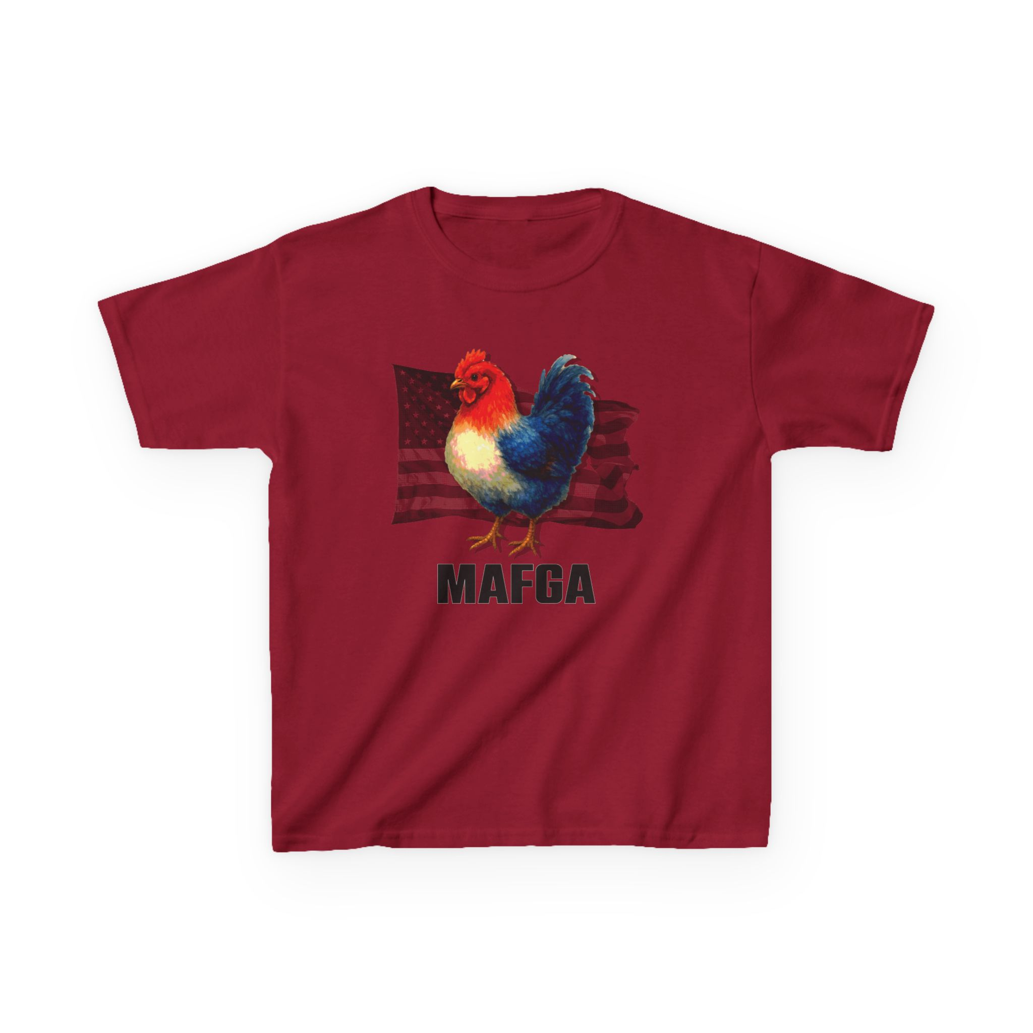 Kids Tee - Make American Farms Great Again Patriotic Design - Image 81