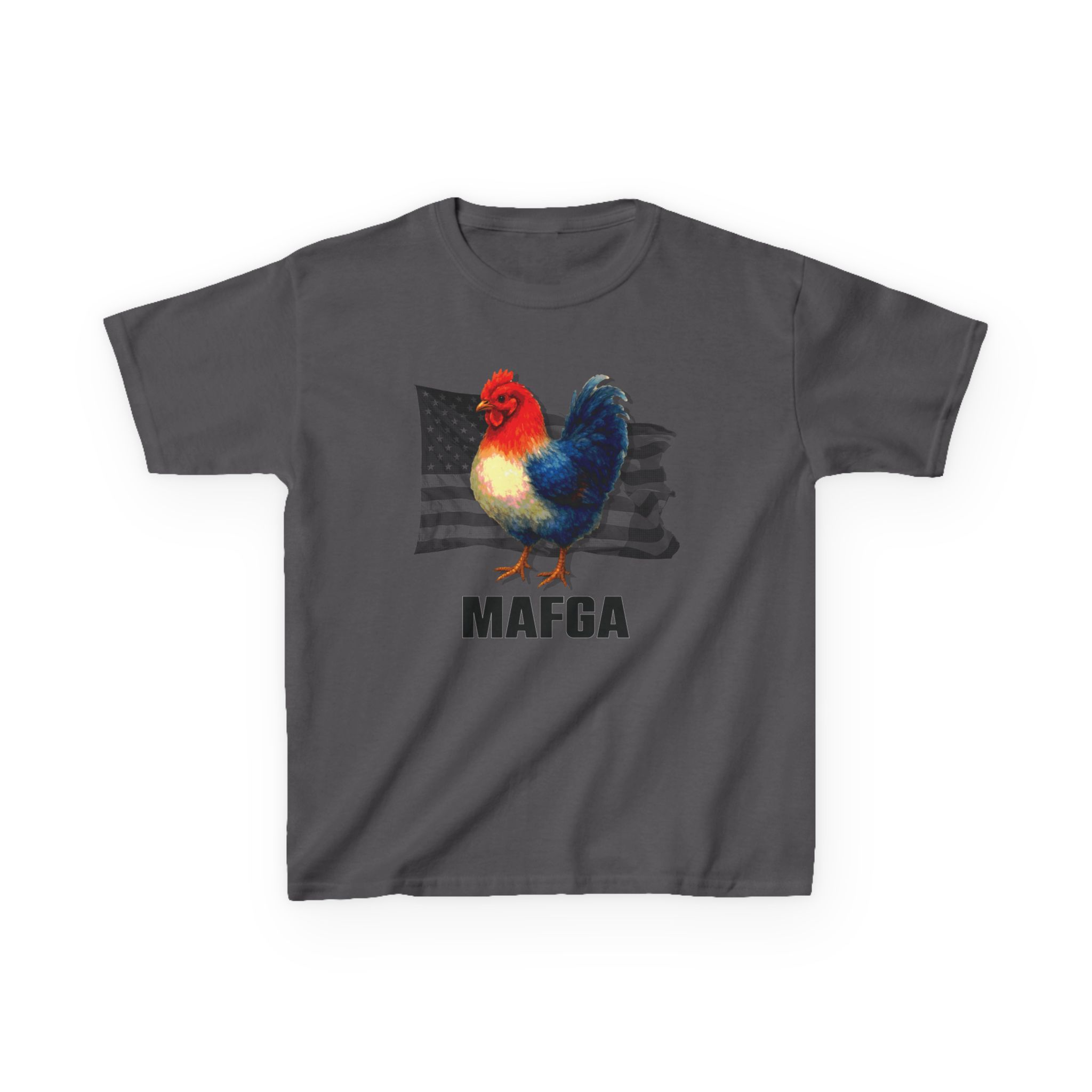 Kids Tee - Make American Farms Great Again Patriotic Design - Image 69