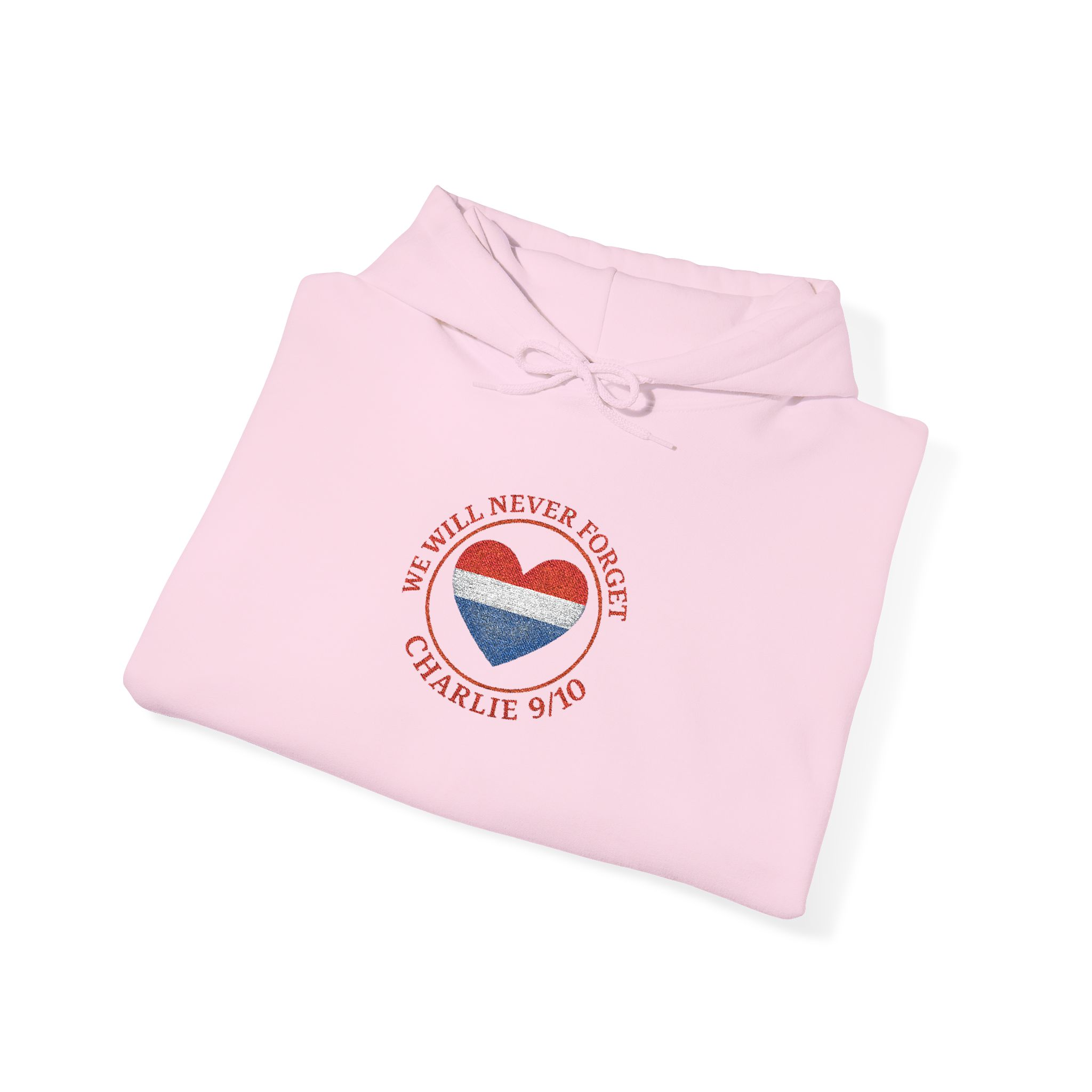 Hooded Sweatshirt - Never Forget Charlie Kirk Design - Image 32