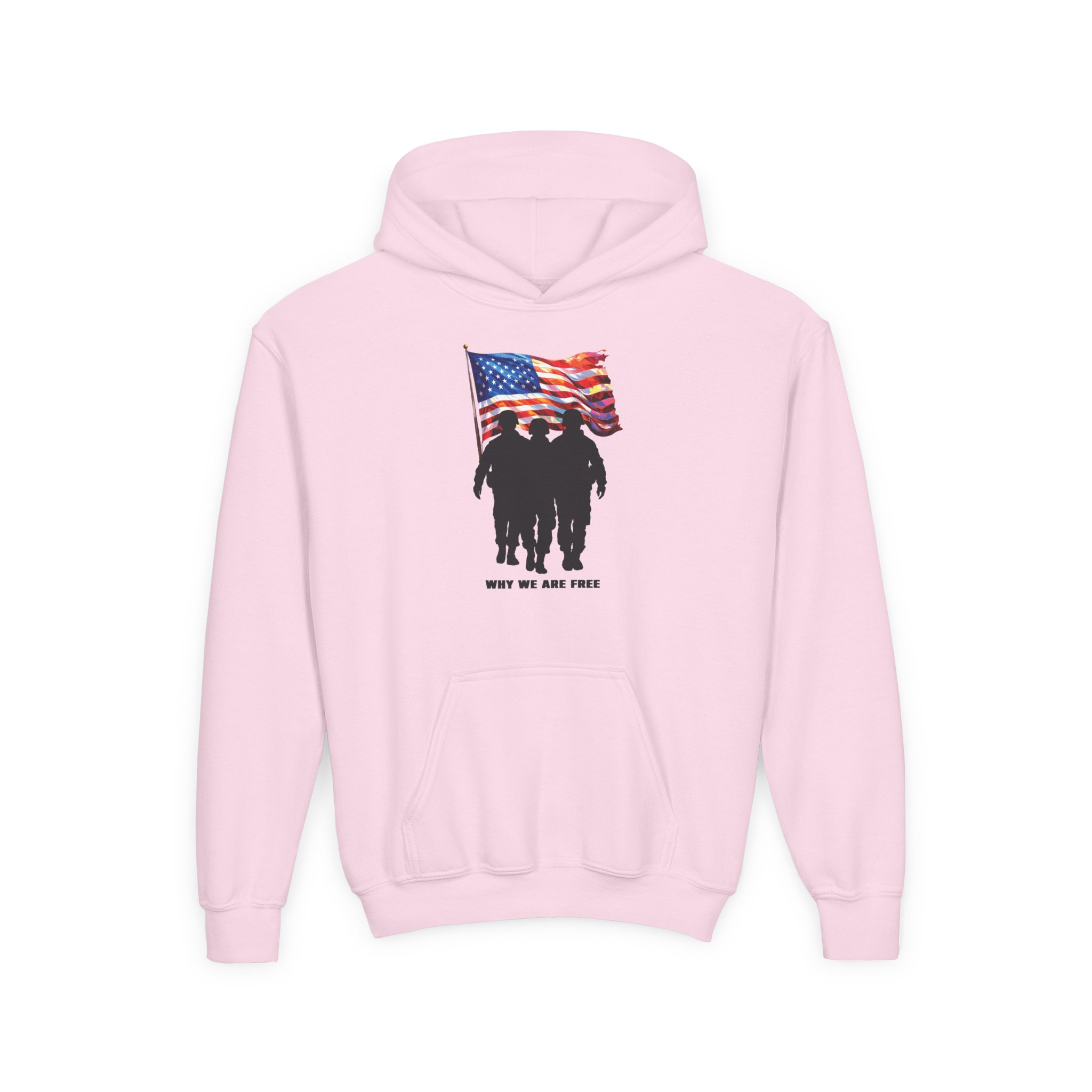 USA Spirit Youth Hoodie Sweatshirt - Image 53