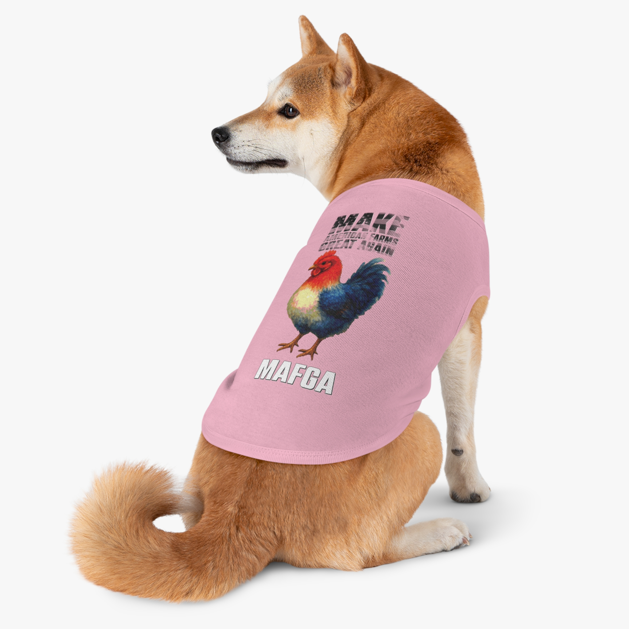 Colorful Rooster Pet Tank Top, Cute Dog Shirt, Funny Pet Apparel, Summer Pet Outfit, Gift for Pet Lovers, Cute Animal Clothing - Image 21