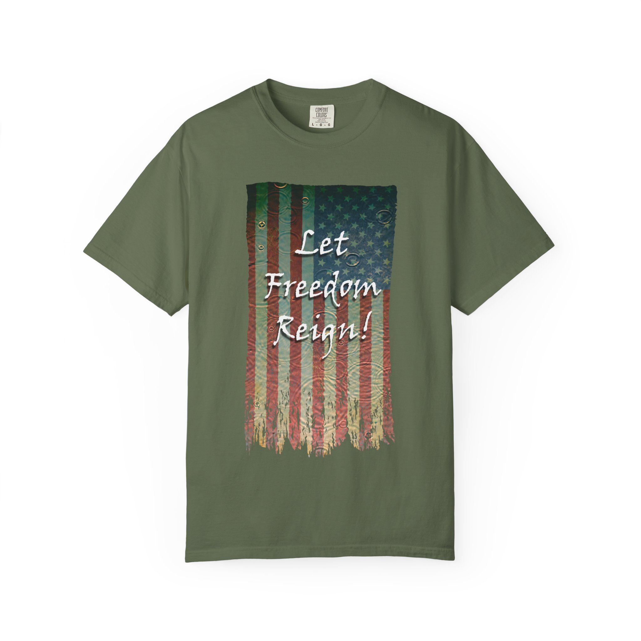 Patriotic Graphic Tee - Let Freedom Reign! Unisex T-Shirt, Perfect for Fourth of July, Memorial Day, BBQs, Casual Wear, Gift for Patriots - Image 21