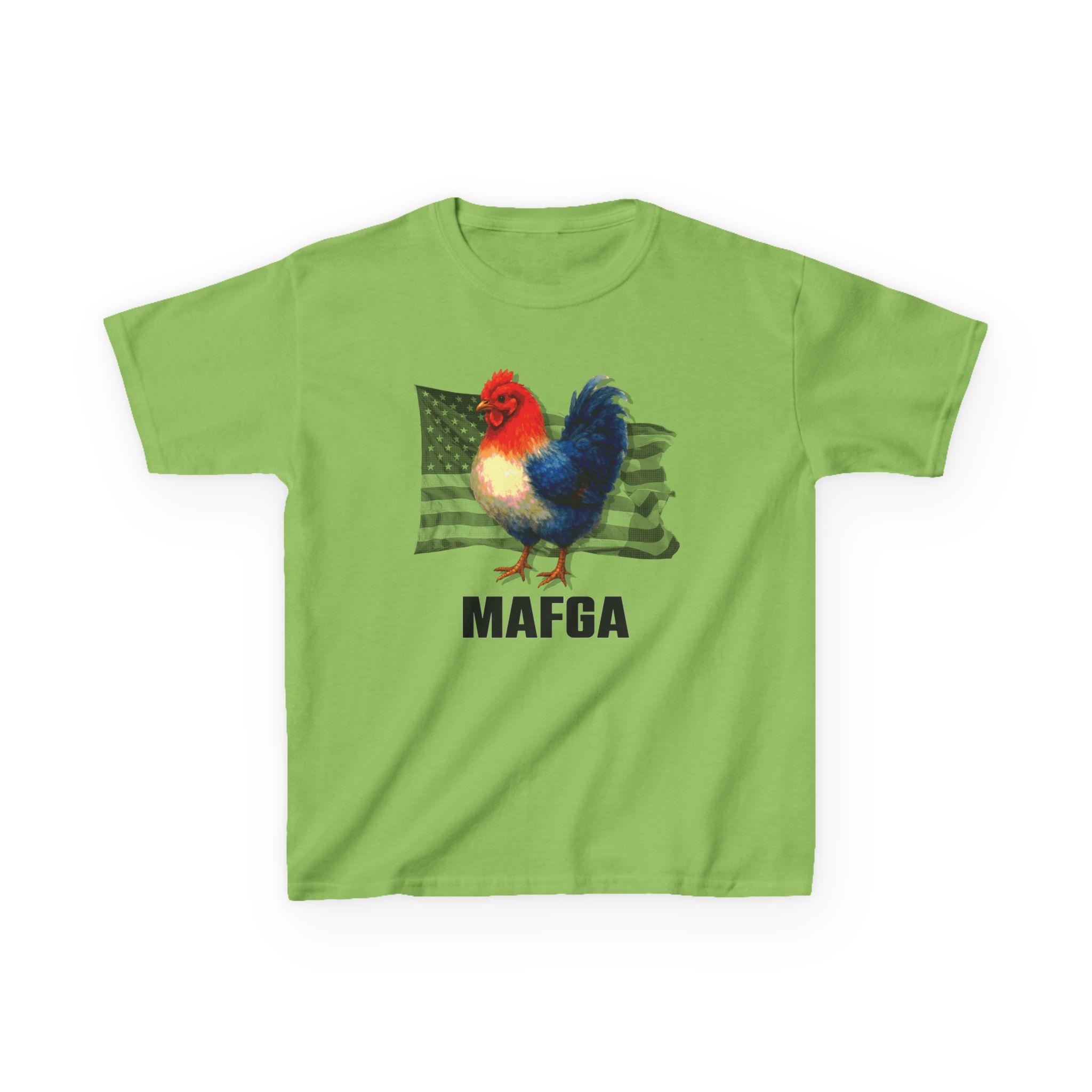 Kids Tee - Make American Farms Great Again Patriotic Design - Image 45