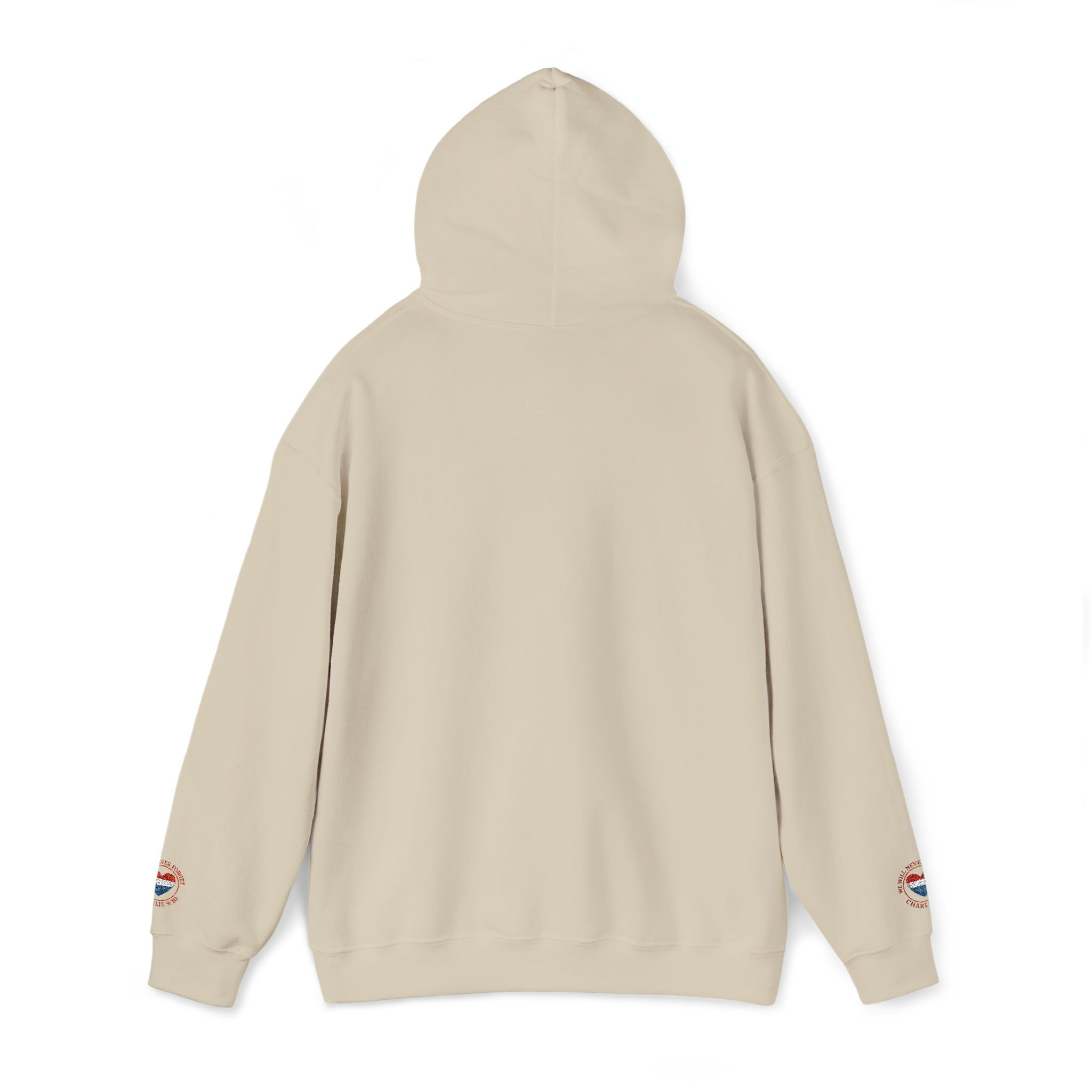Hooded Sweatshirt - Never Forget Charlie Kirk Design - Image 15