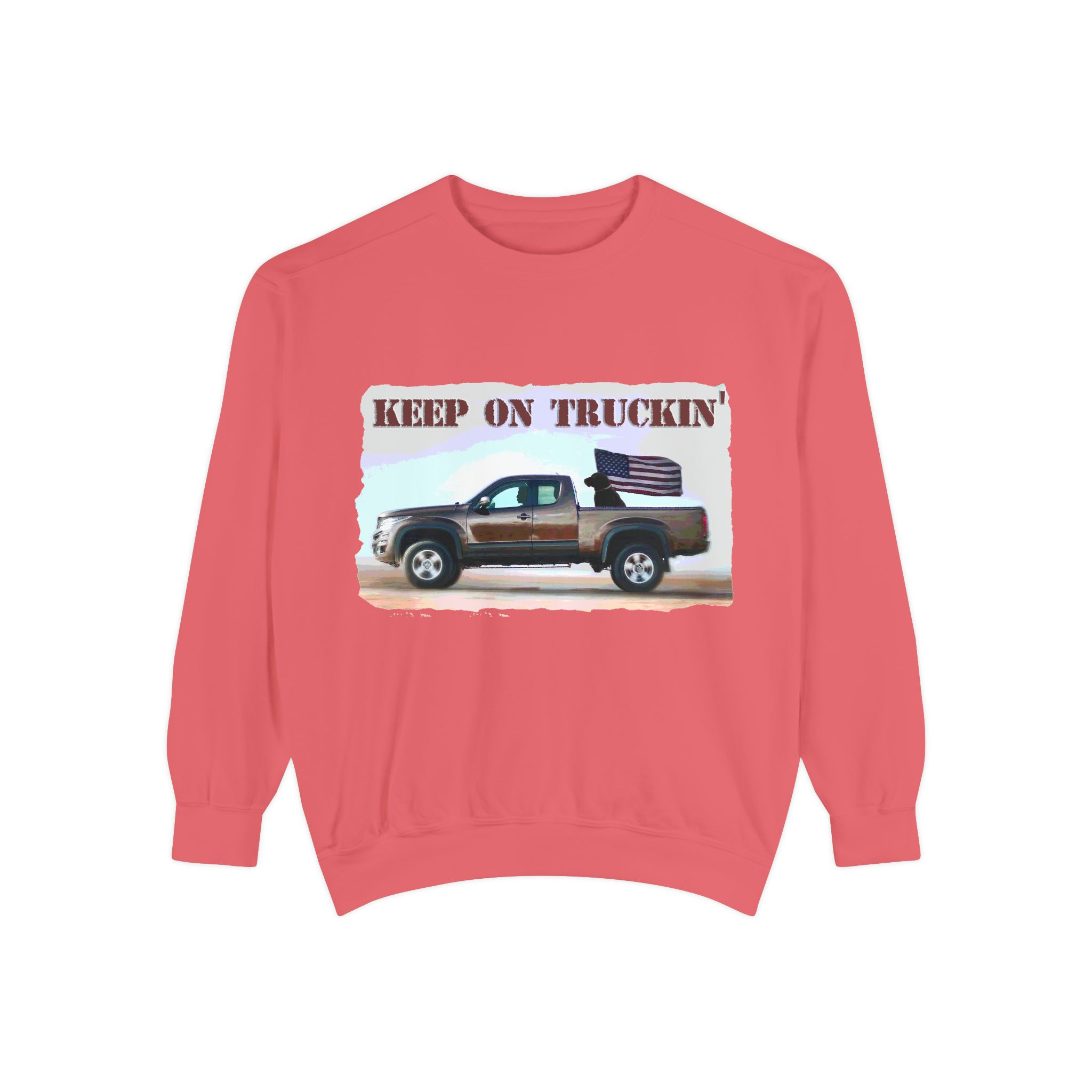 Sweatshirt Keep On Truckin' Vintage Unisex - Image 61