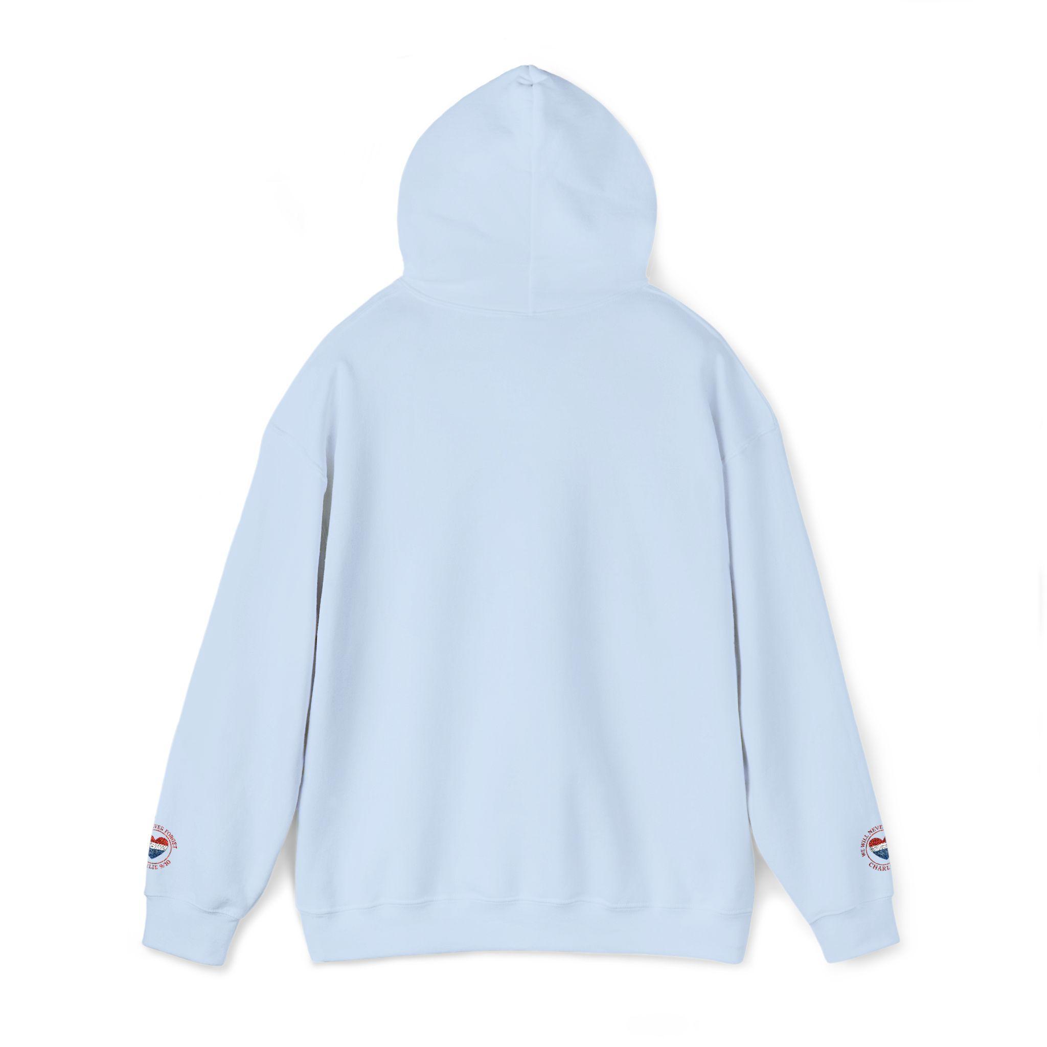 Hooded Sweatshirt - Never Forget Charlie Kirk Design - Image 27