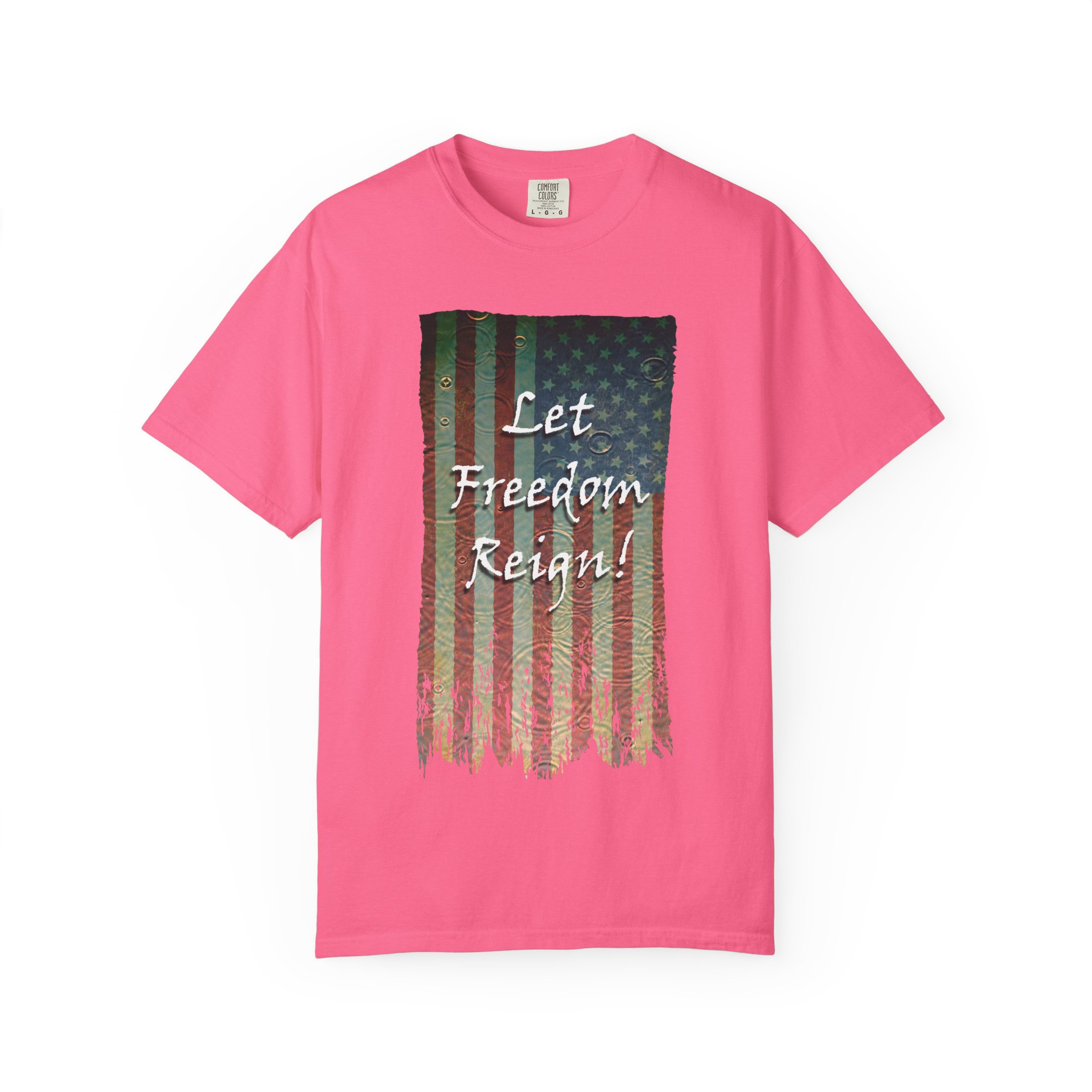 Patriotic Graphic Tee - Let Freedom Reign! Unisex T-Shirt, Perfect for Fourth of July, Memorial Day, BBQs, Casual Wear, Gift for Patriots - Image 45