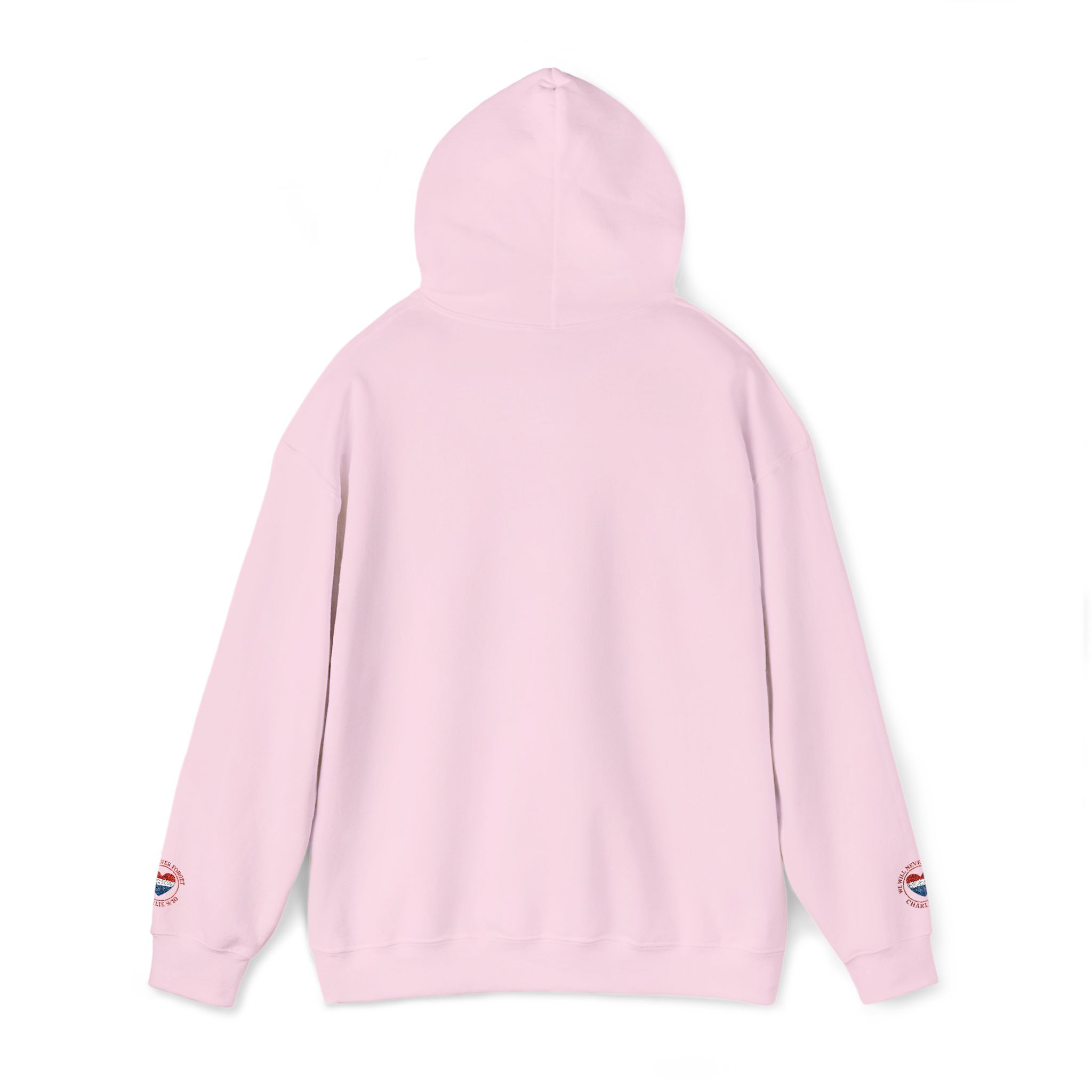 Hooded Sweatshirt - Never Forget Charlie Kirk Design - Image 31