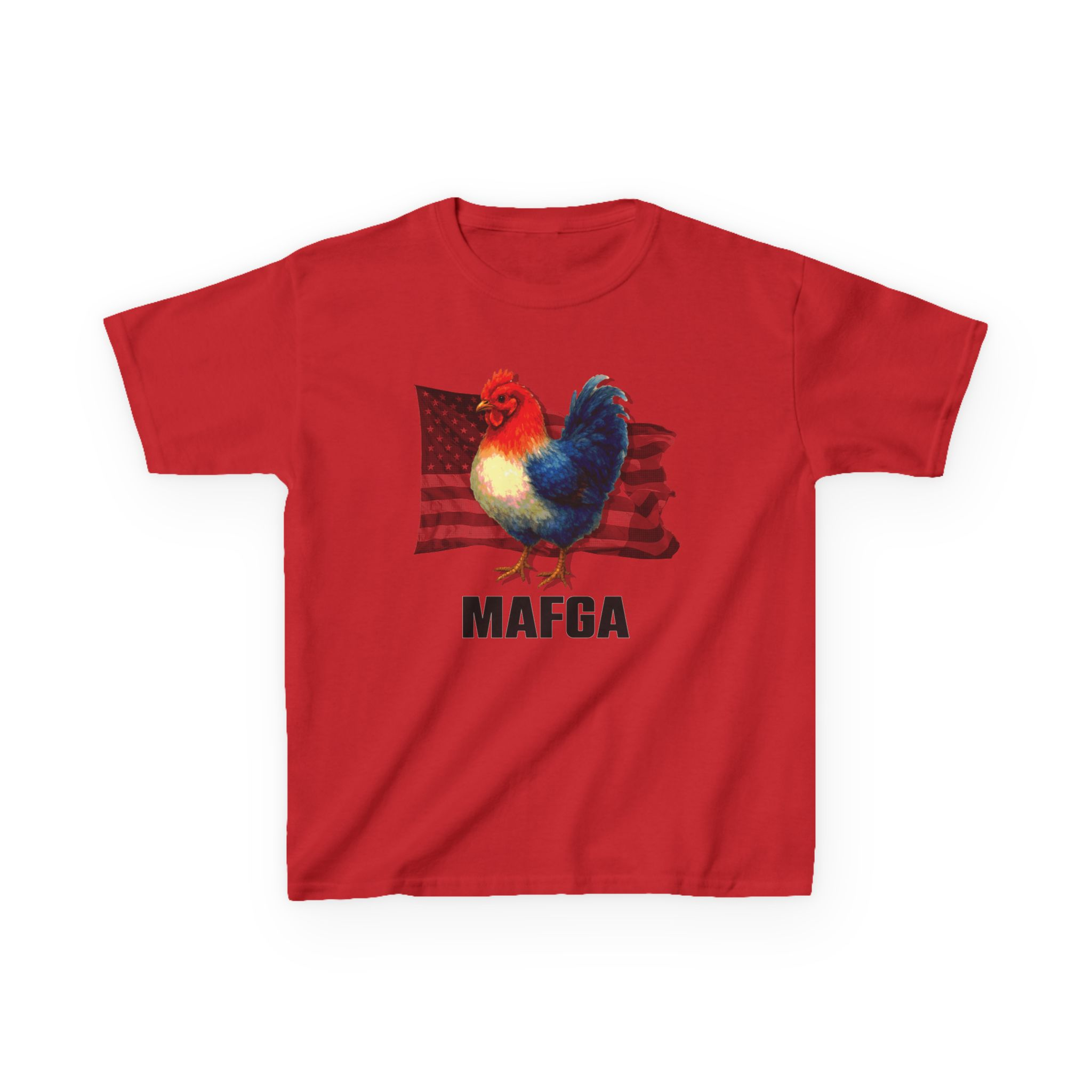 Kids Tee - Make American Farms Great Again Patriotic Design - Image 77