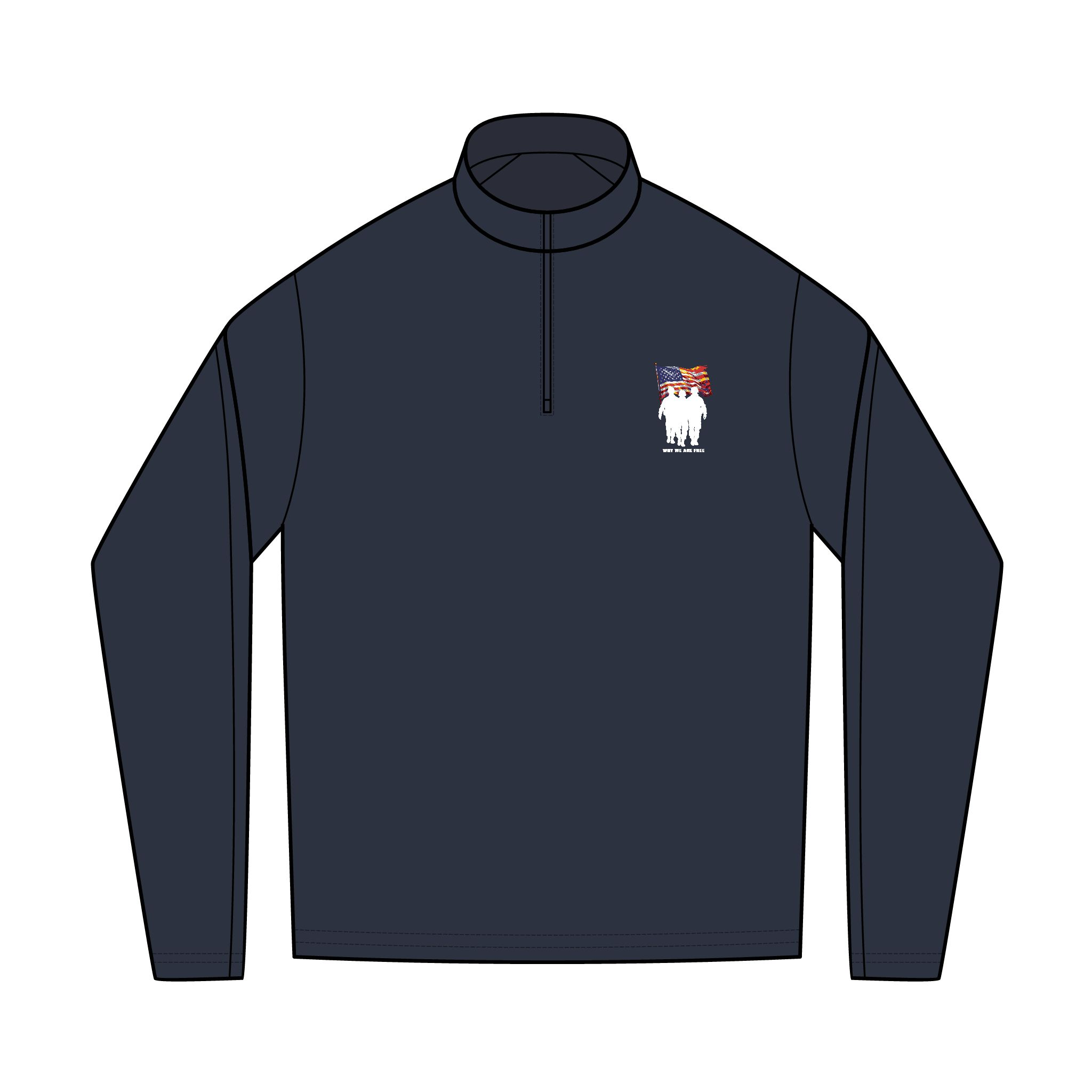 Quarter-Zip Pullover - Freedom Embroidery - Image 5