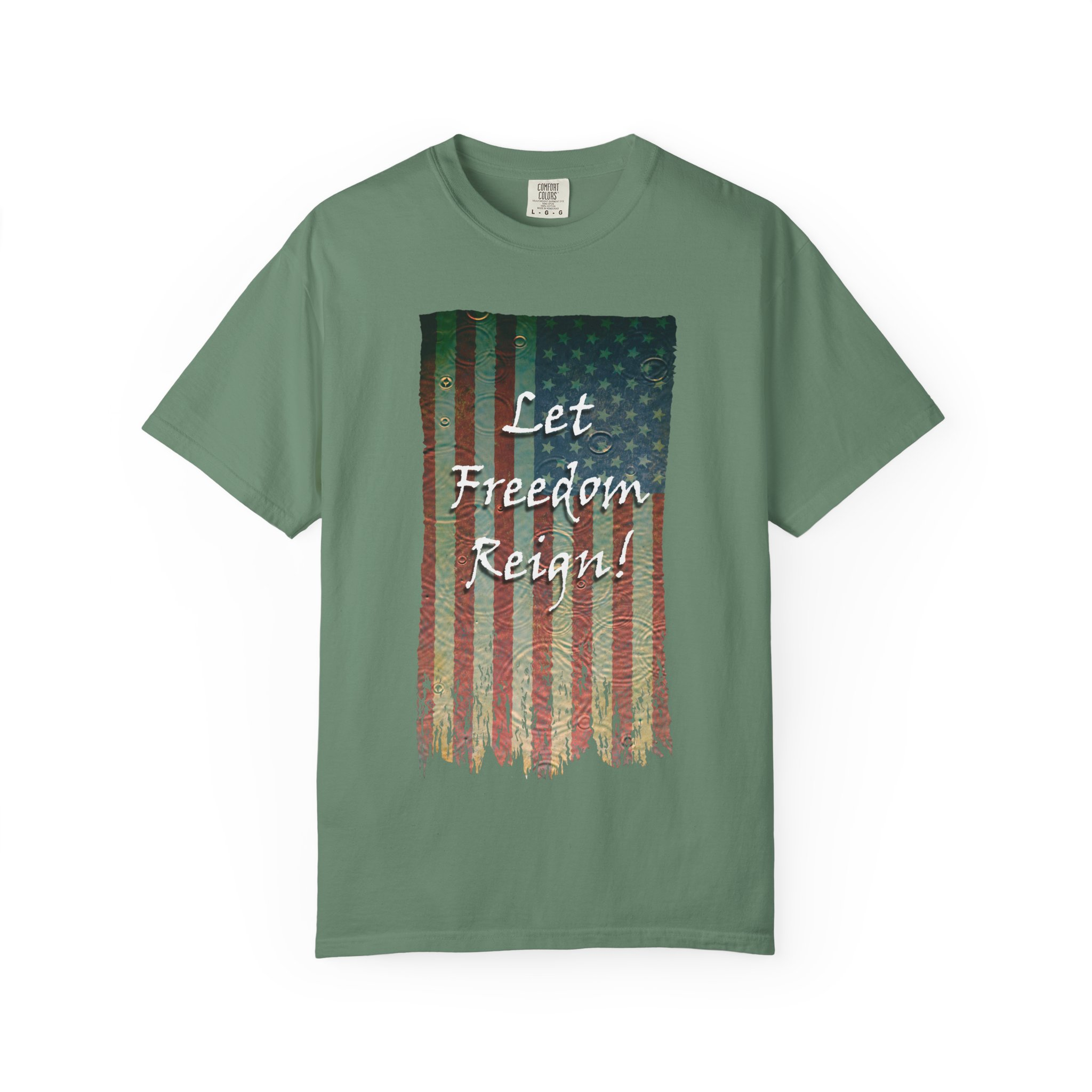Patriotic Graphic Tee - Let Freedom Reign! Unisex T-Shirt, Perfect for Fourth of July, Memorial Day, BBQs, Casual Wear, Gift for Patriots - Image 25