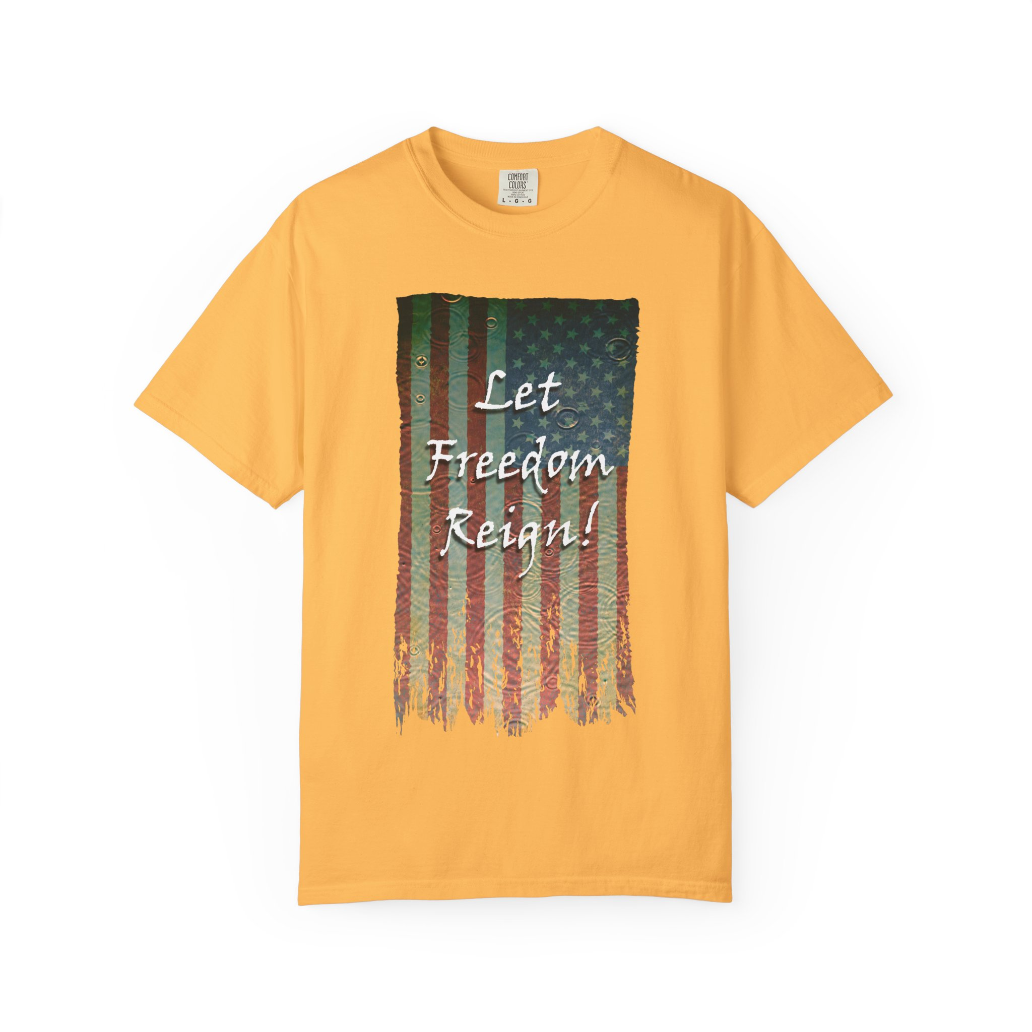 Patriotic Graphic Tee - Let Freedom Reign! Unisex T-Shirt, Perfect for Fourth of July, Memorial Day, BBQs, Casual Wear, Gift for Patriots - Image 9