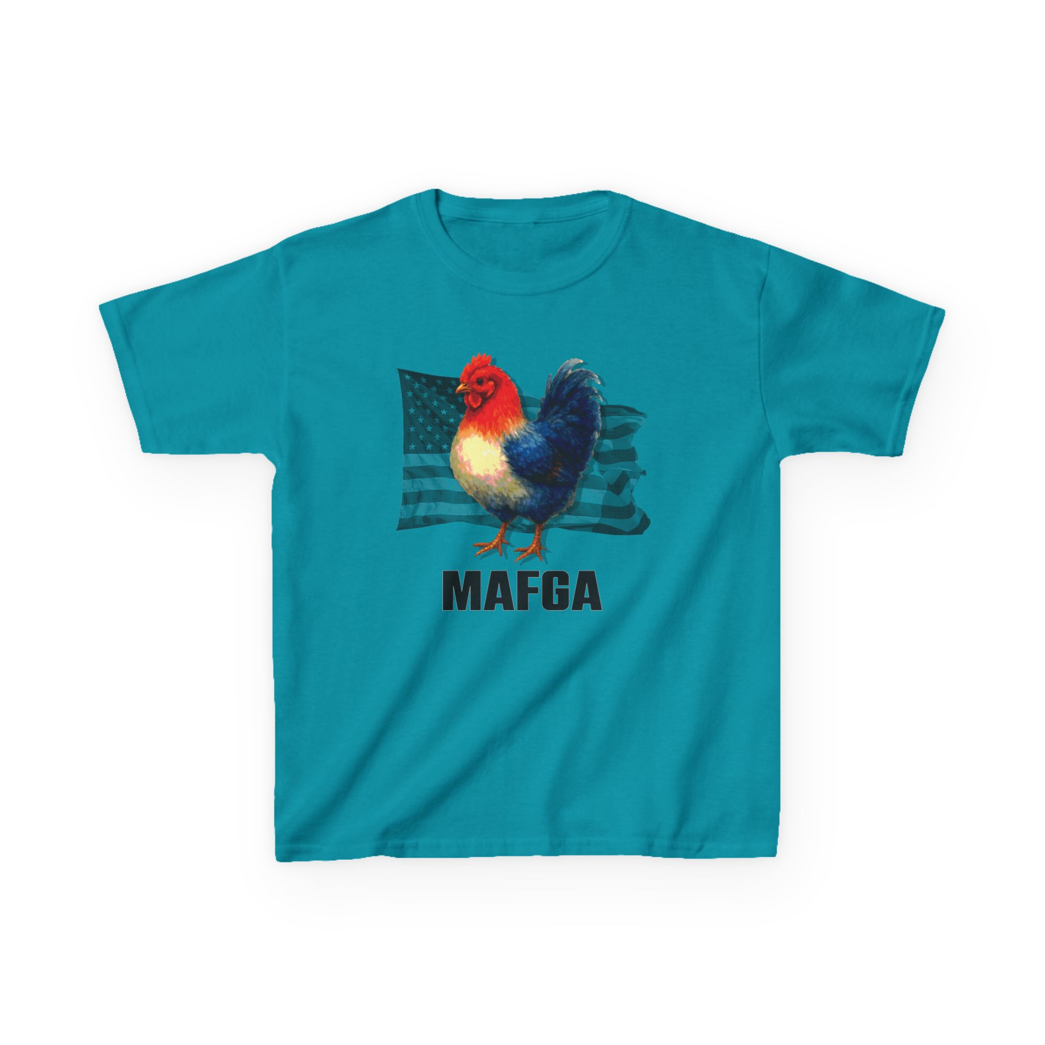 Kids Tee - Make American Farms Great Again Patriotic Design - Image 61