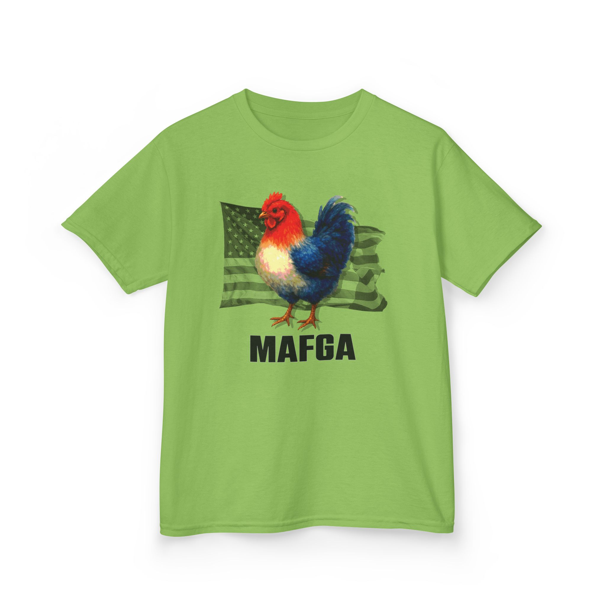 Kids Tee - Make American Farms Great Again Patriotic Design - Image 47
