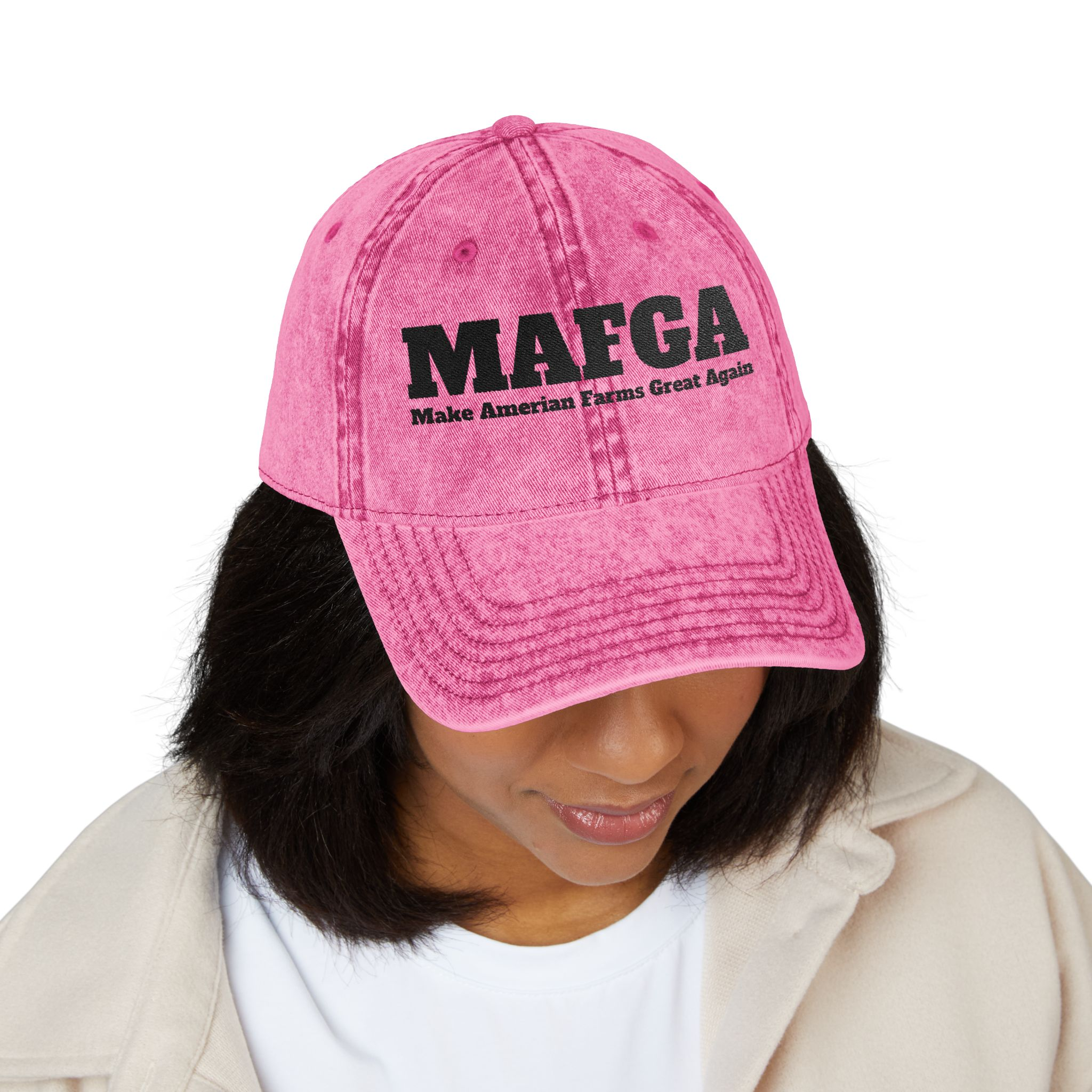 Embroidered Cap - Make American Farms Great Again - Image 9