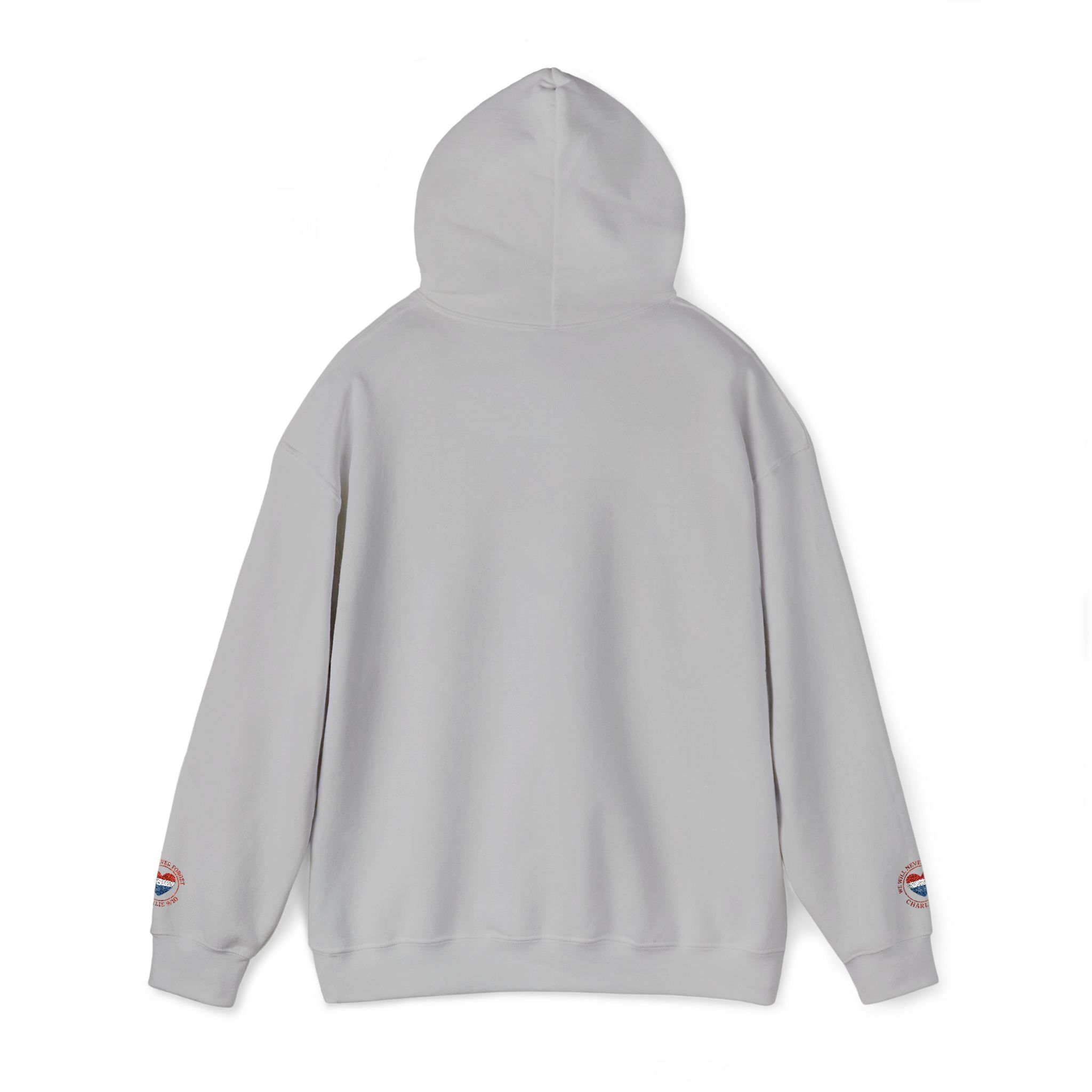 Hooded Sweatshirt - Never Forget Charlie Kirk Design - Image 19