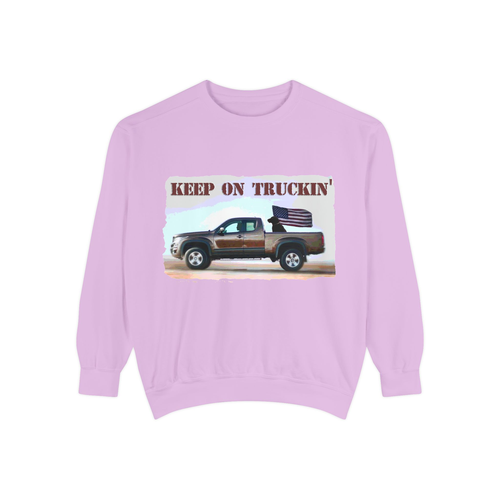 Sweatshirt Keep On Truckin' Vintage Unisex - Image 57