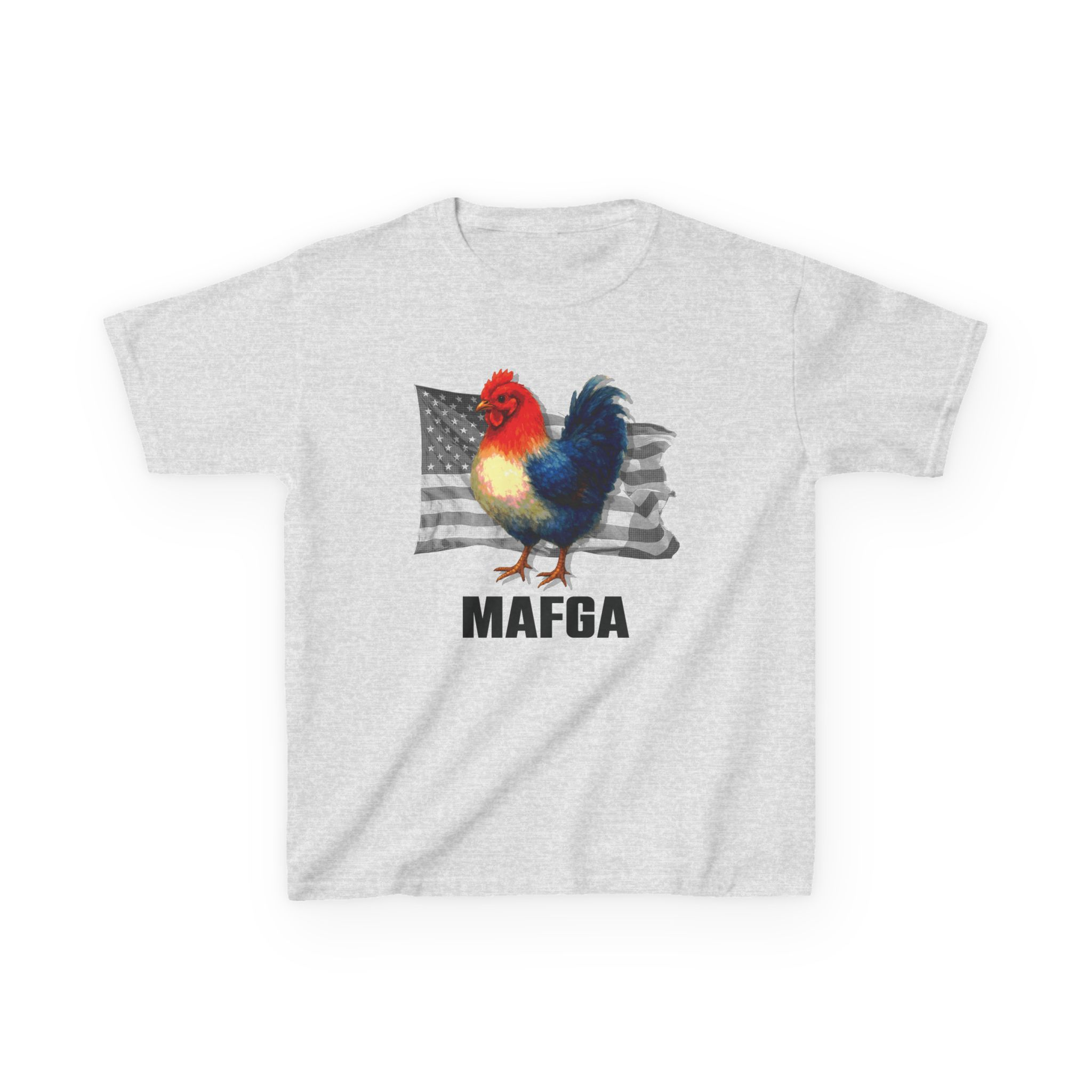 Kids Tee - Make American Farms Great Again Patriotic Design - Image 5