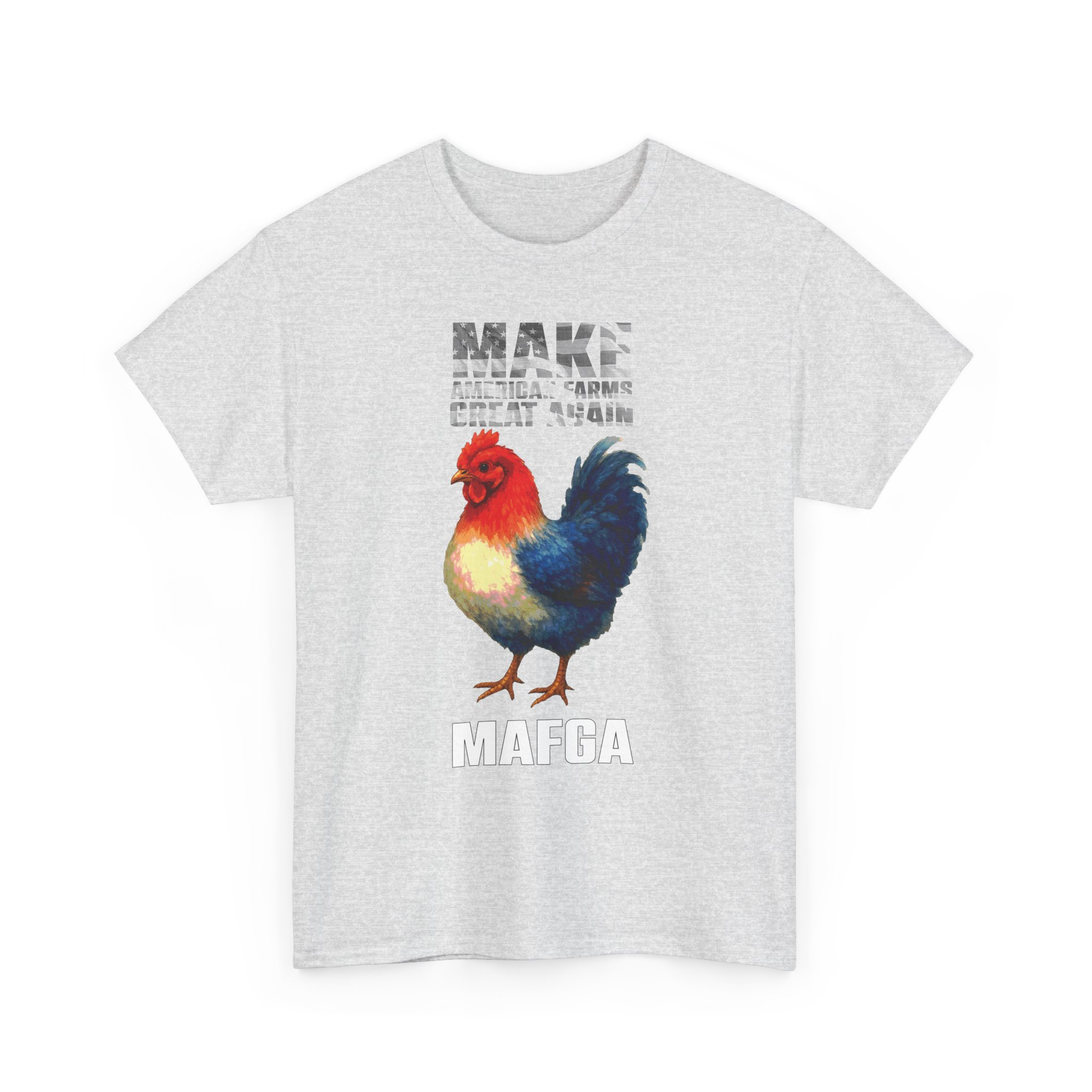 T-Shirt Let's Save American Farms Eco-Friendly Tee - Image 47