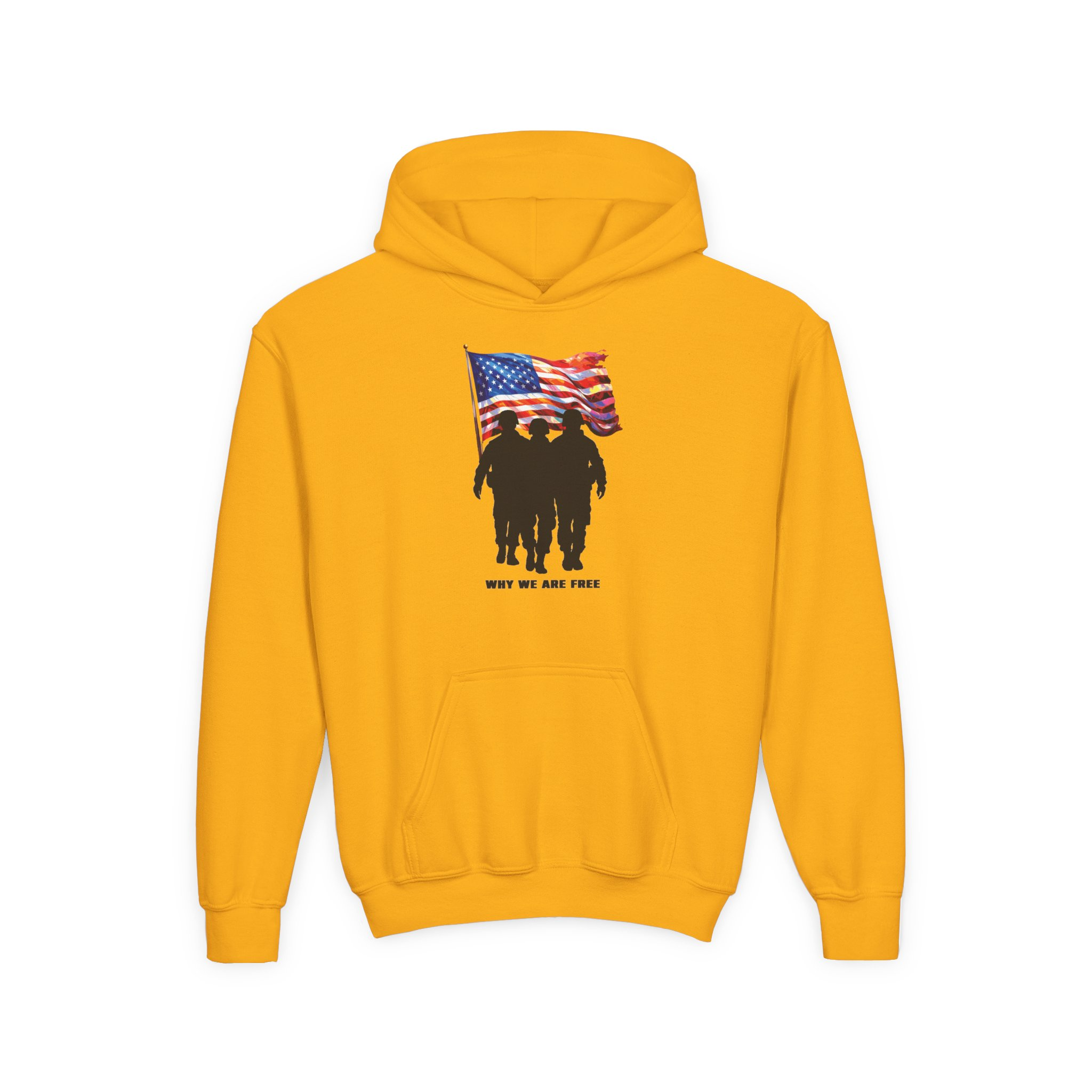 USA Spirit Youth Hoodie Sweatshirt - Image 13