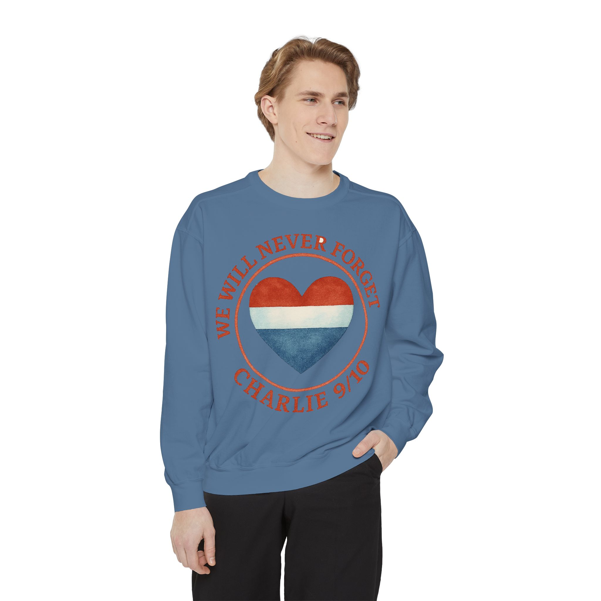 Sweatshirt - Never Forget Charlie Kirk Patriotic Tribute - Image 55