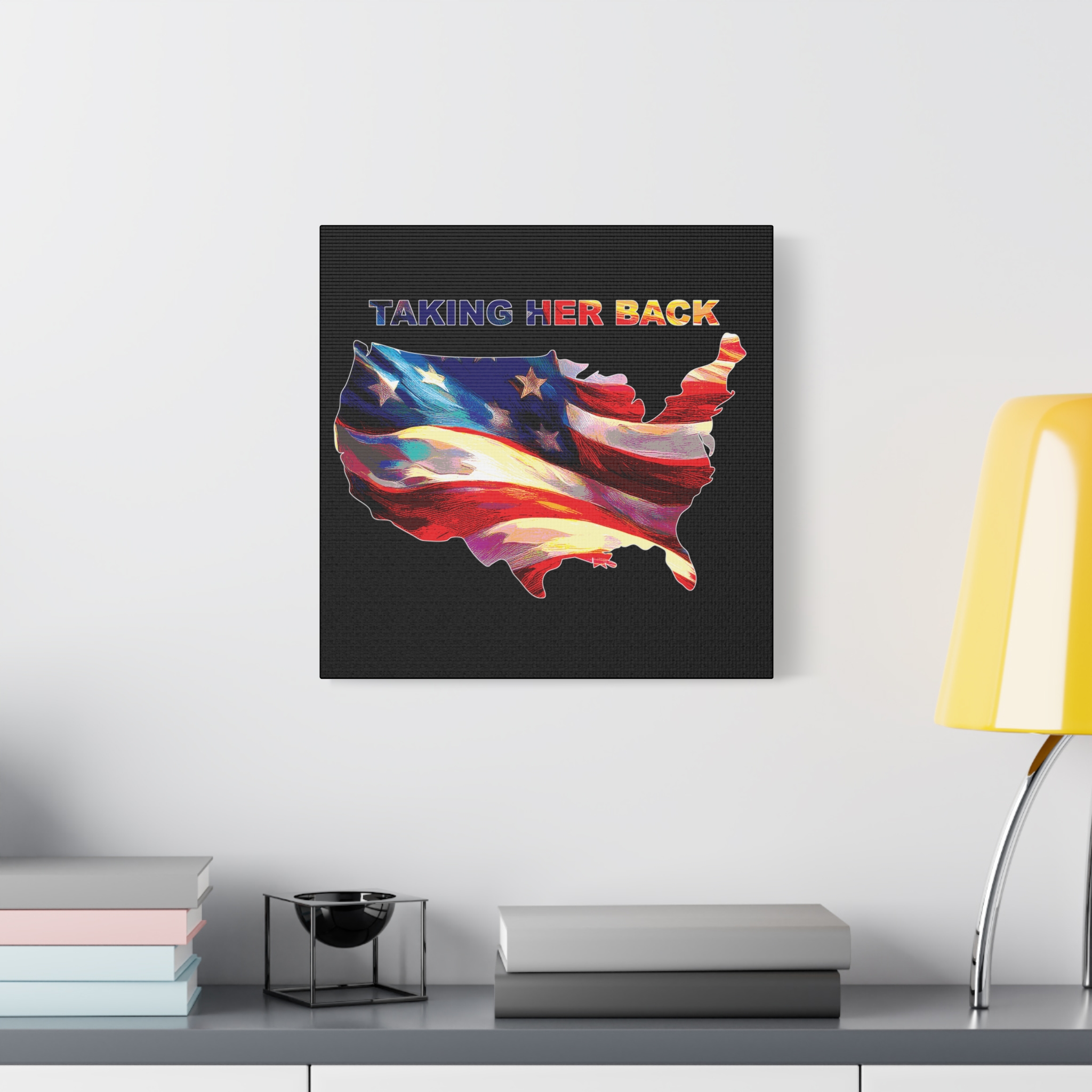 Canvas Print - 'Keep America Alive' Patriotic Home Decor - Image 219