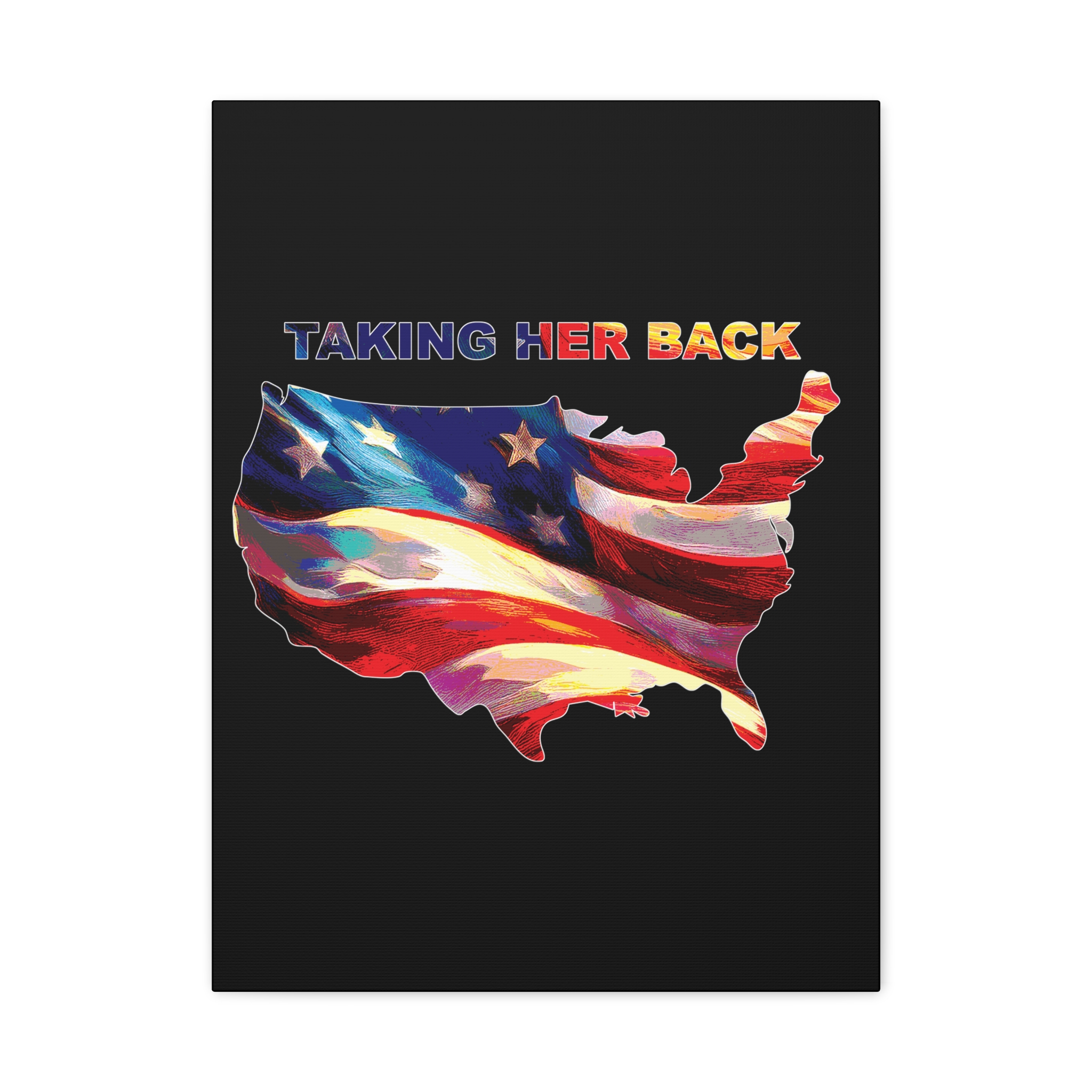 Canvas Print - 'Keep America Alive' Patriotic Home Decor - Image 145