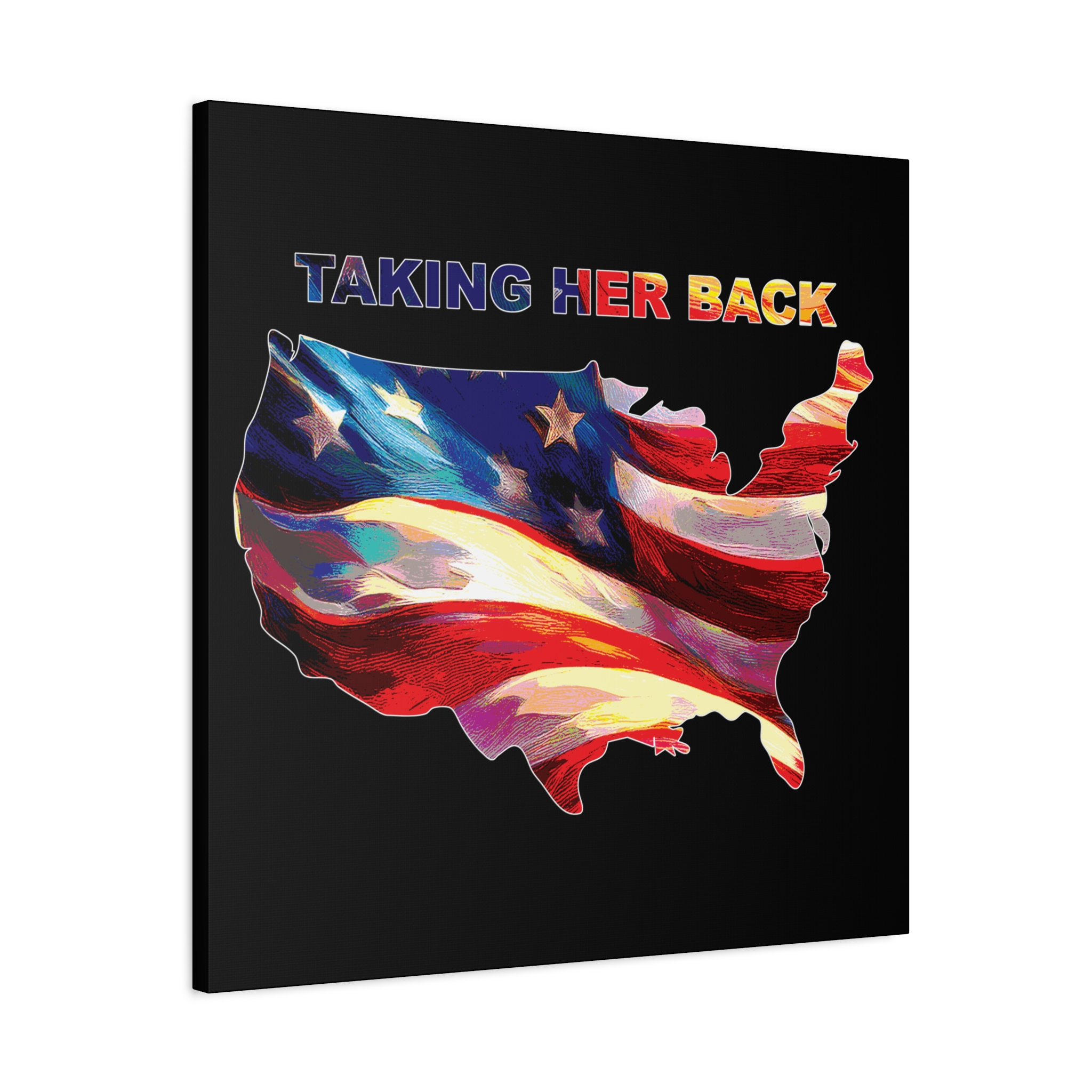 Canvas Print - 'Keep America Alive' Patriotic Home Decor - Image 230