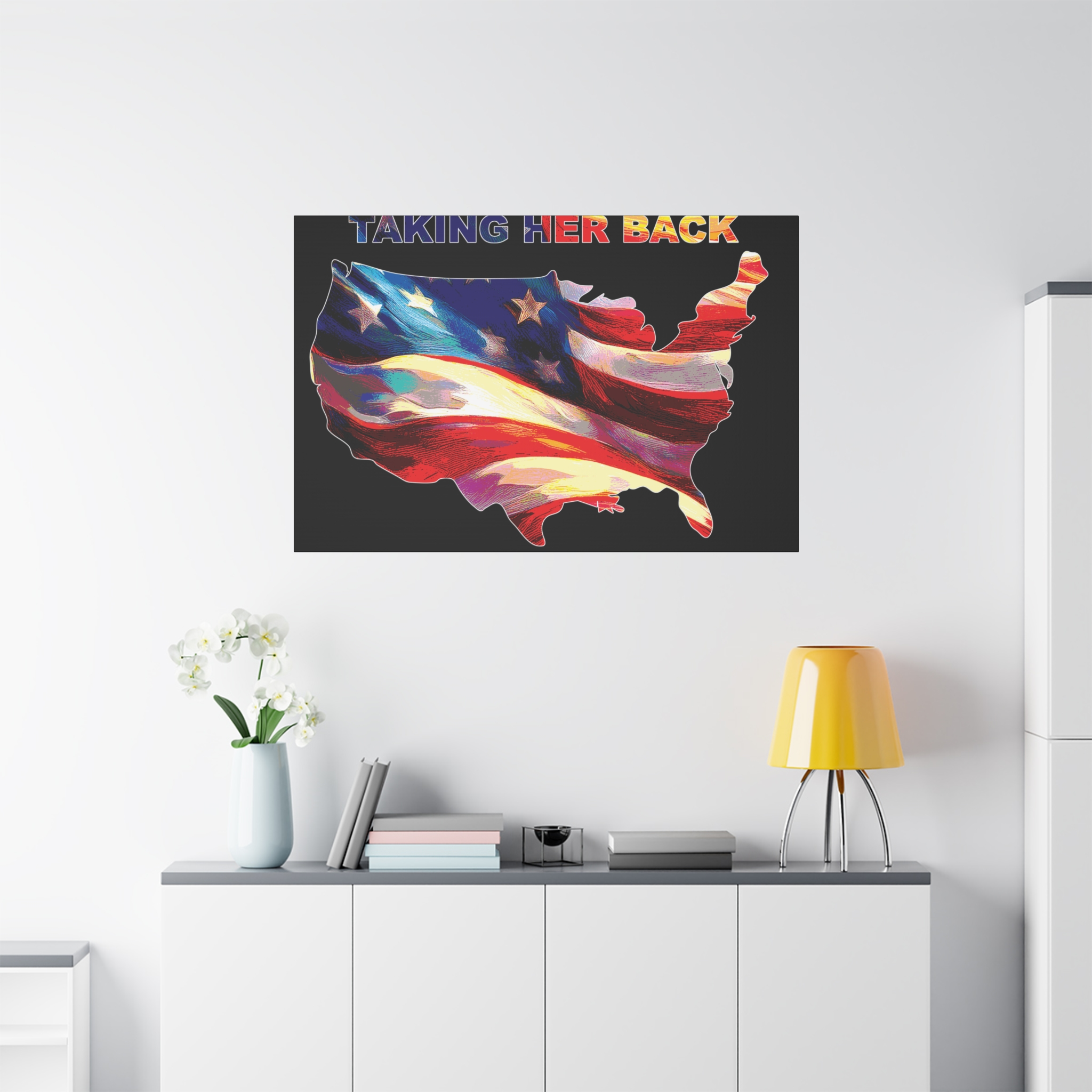 Canvas Print - 'Keep America Alive' Patriotic Home Decor - Image 83