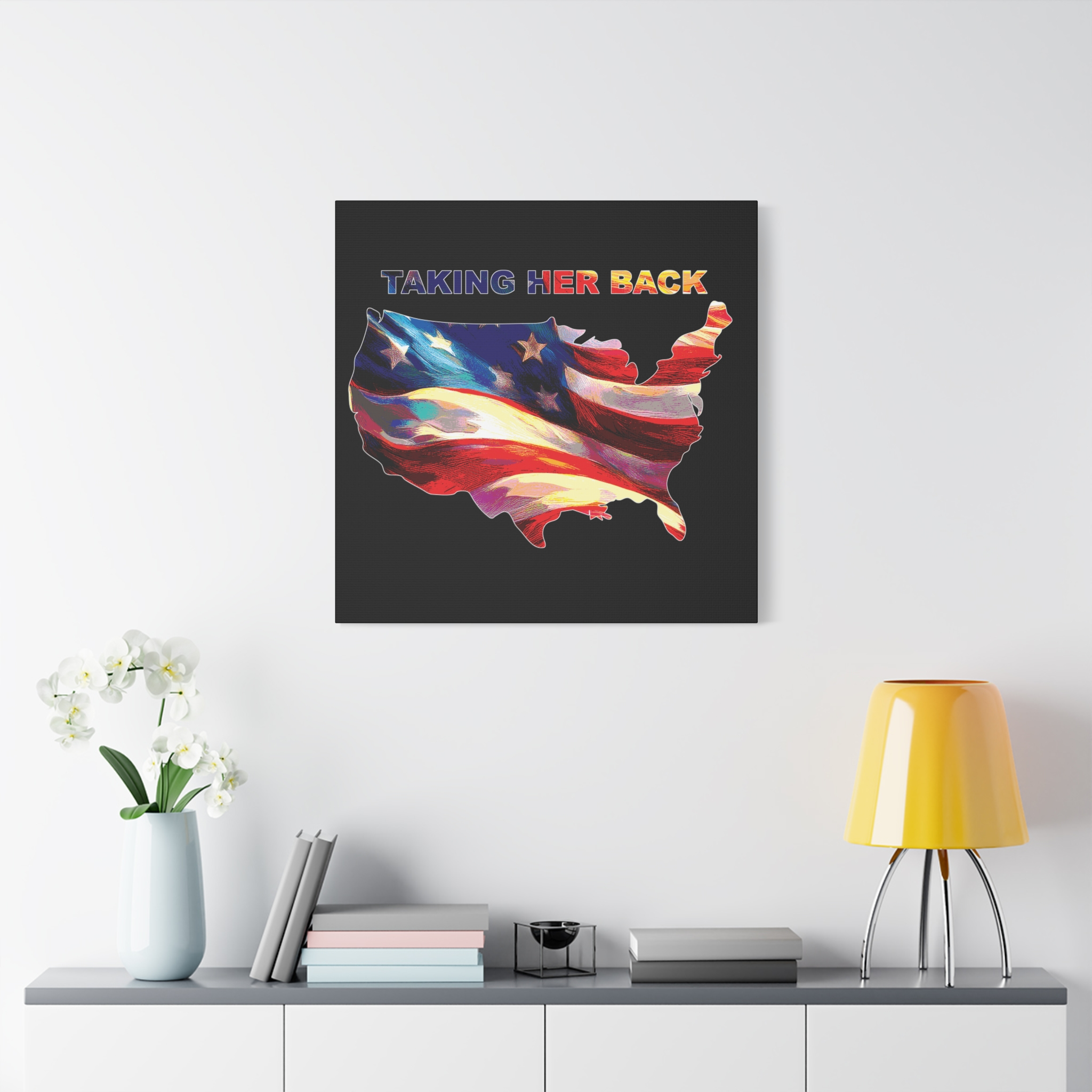 Canvas Print - 'Keep America Alive' Patriotic Home Decor - Image 231