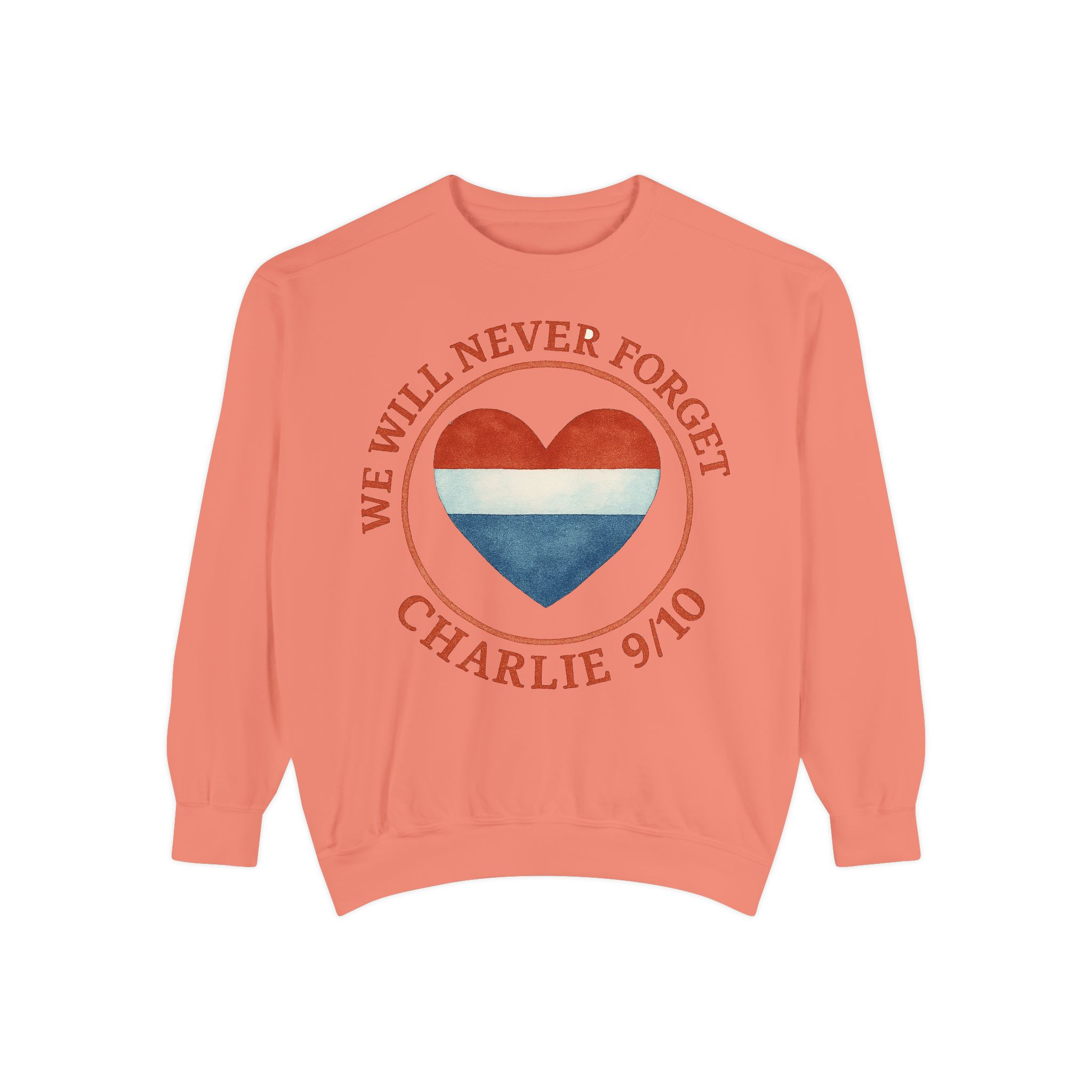 Sweatshirt - Never Forget Charlie Kirk Patriotic Tribute - Image 5