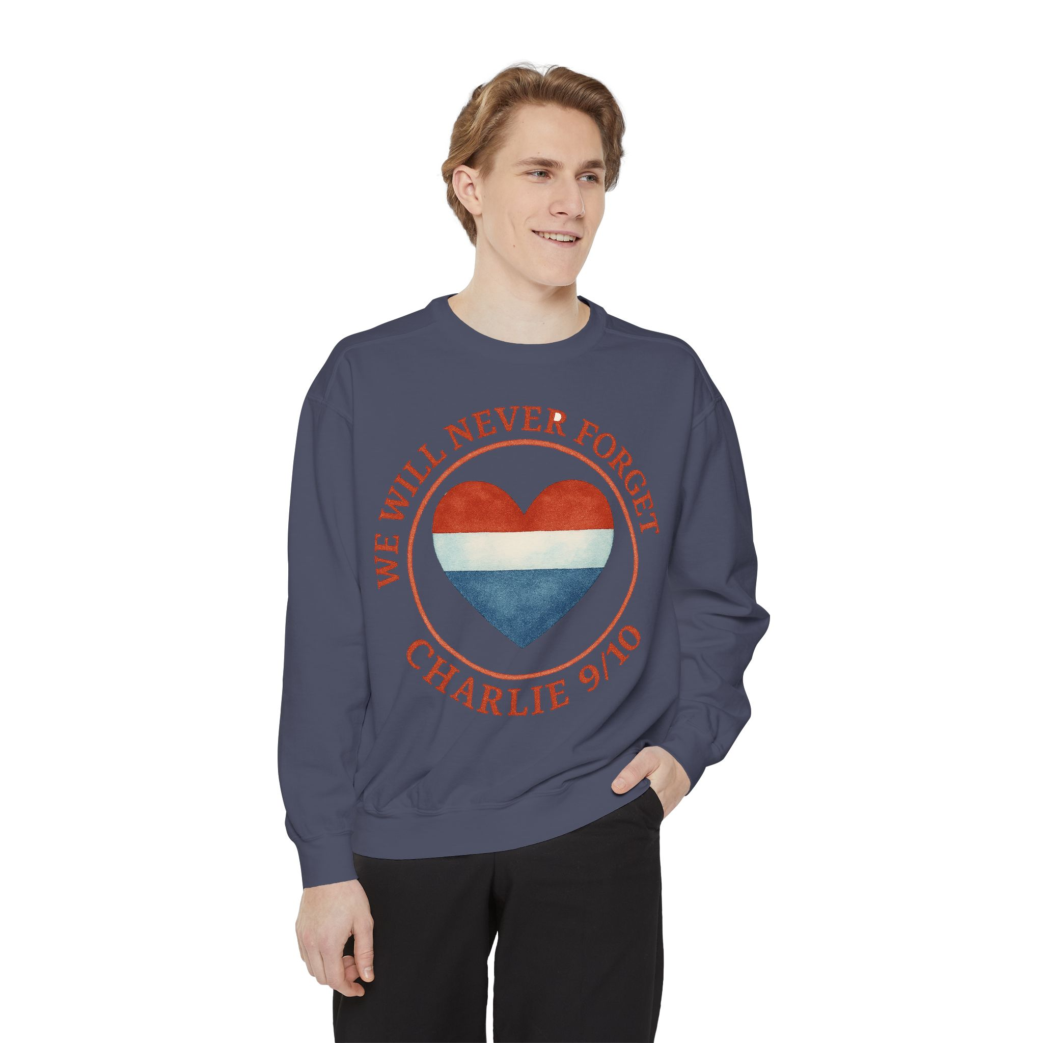 Sweatshirt - Never Forget Charlie Kirk Patriotic Tribute - Image 59