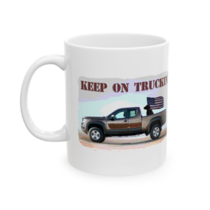 Keep On Truckin' Mug - Perfect Gift for Truck Enthusiasts