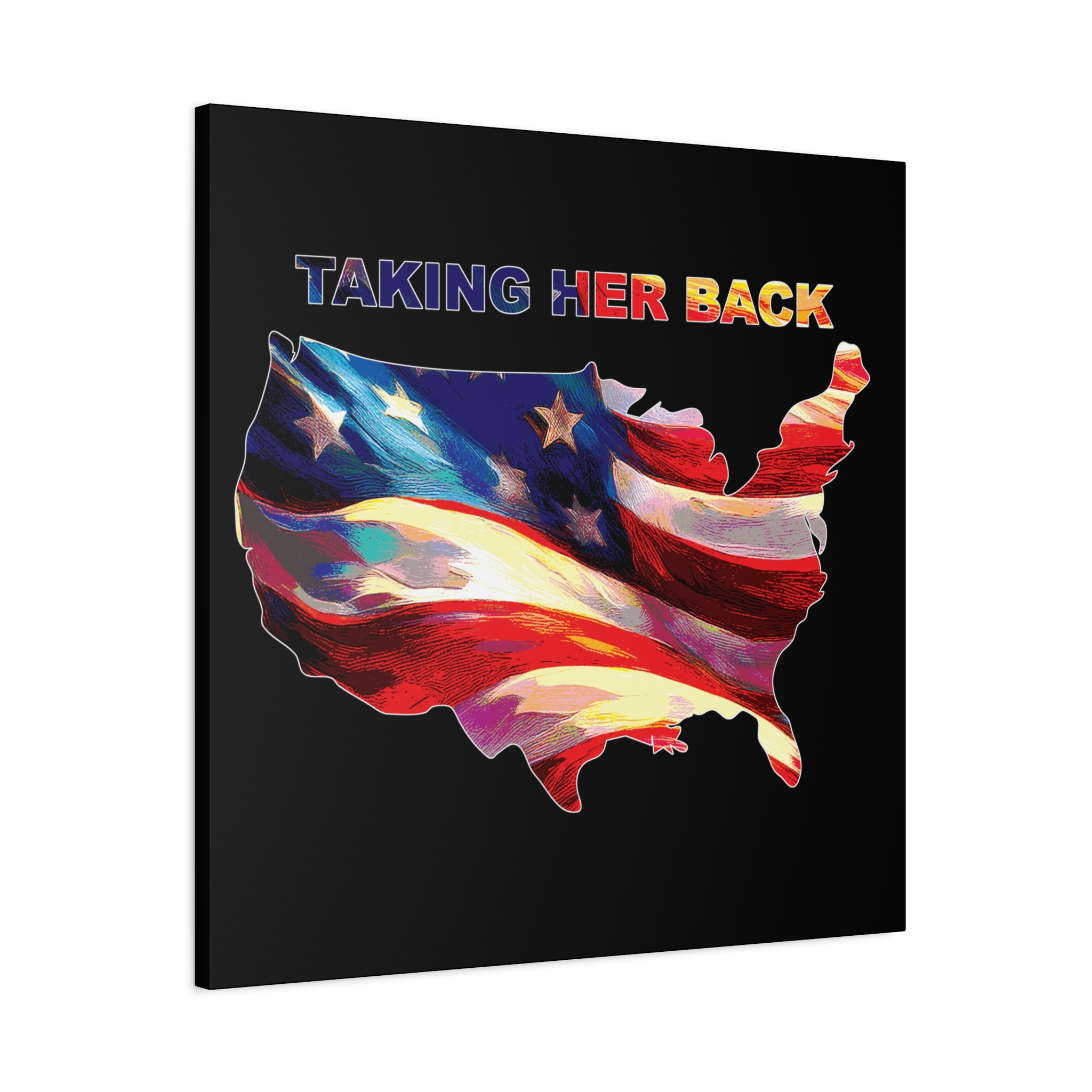 Canvas Print - 'Keep America Alive' Patriotic Home Decor - Image 234