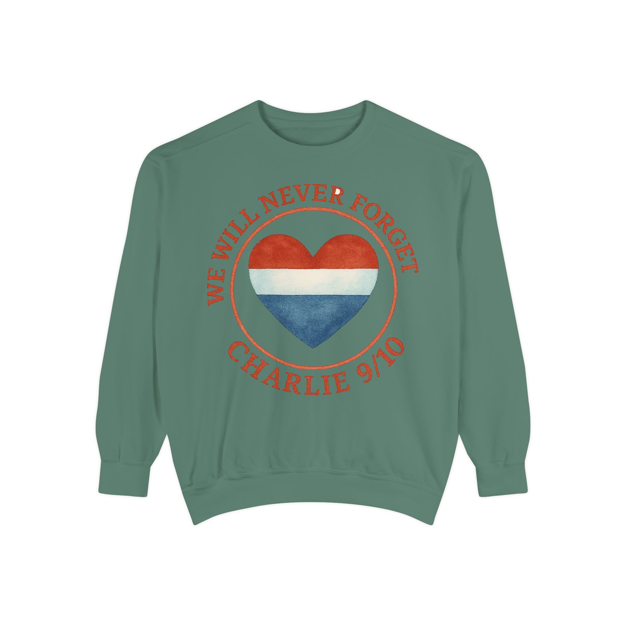 Sweatshirt - Never Forget Charlie Kirk Patriotic Tribute - Image 25